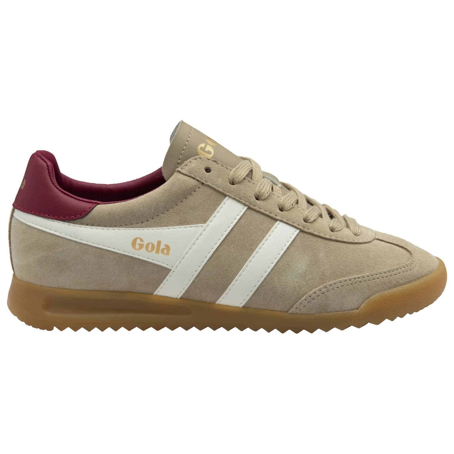 Дамски маратонки Gola Women's Torpedo Sneakers - Bone / Off White / Cerise