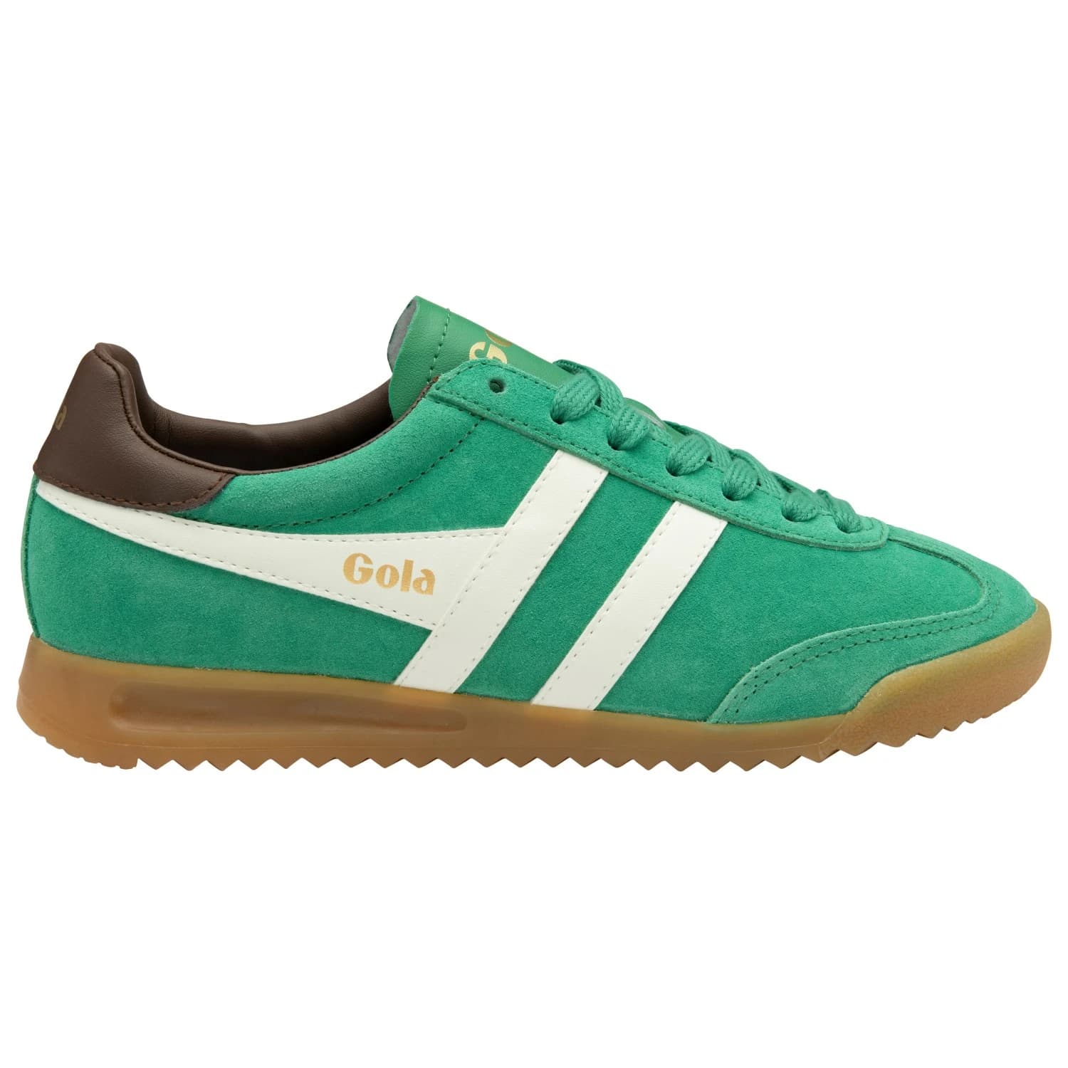 Дамски маратонки Gola Women's Torpedo Sneakers - Jade / Off White / Dark Brown