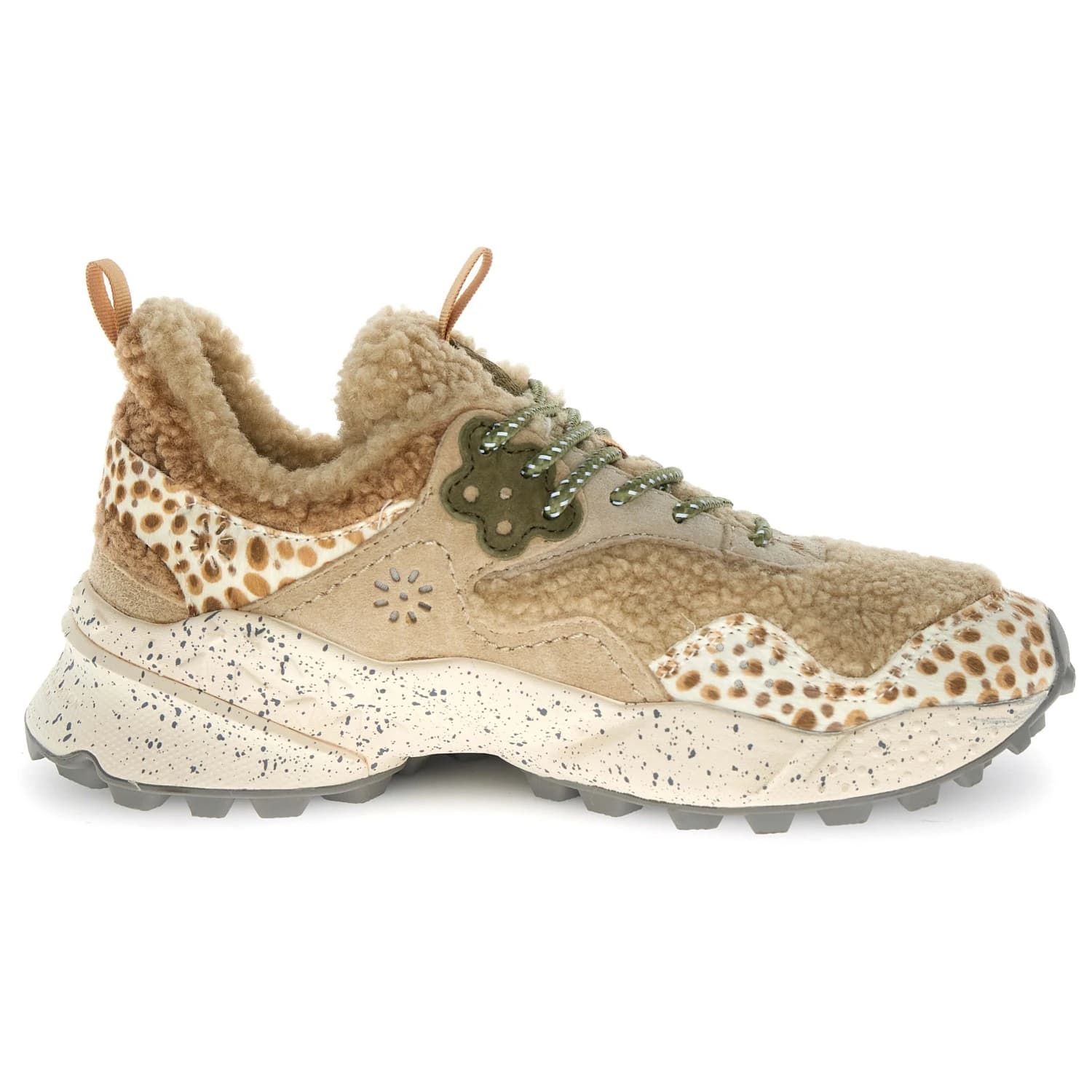 Дамски маратонки Flower Mountain Women's Kotetsu Sneakers - Beige / Cognac