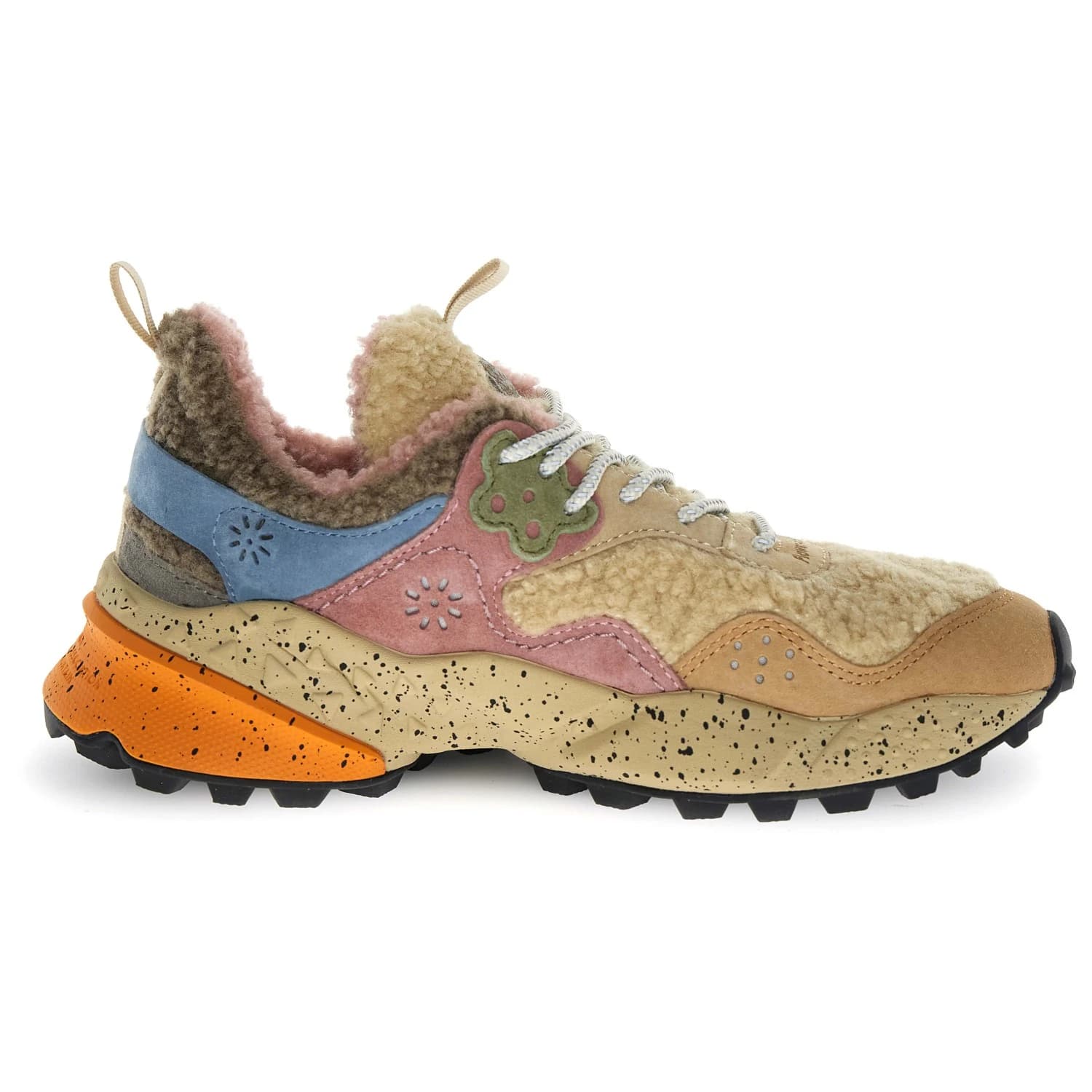 Дамски маратонки Flower Mountain Women's Kotetsu Sneakers - Cognac / Beige / Cipria