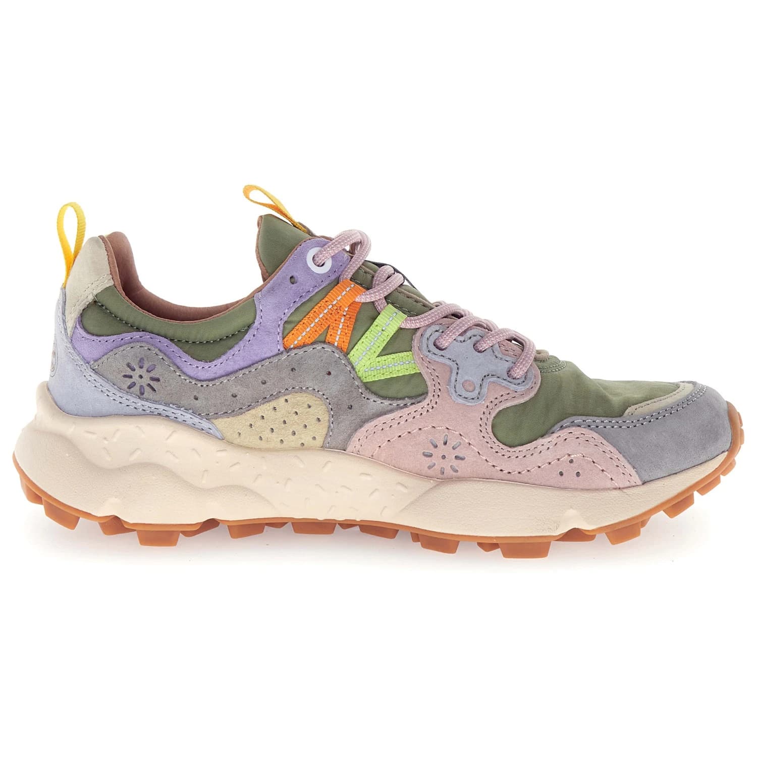 Дамски маратонки Flower Mountain Women's Yamano 3 Sneakers - Light Grey / Militare / Cipria
