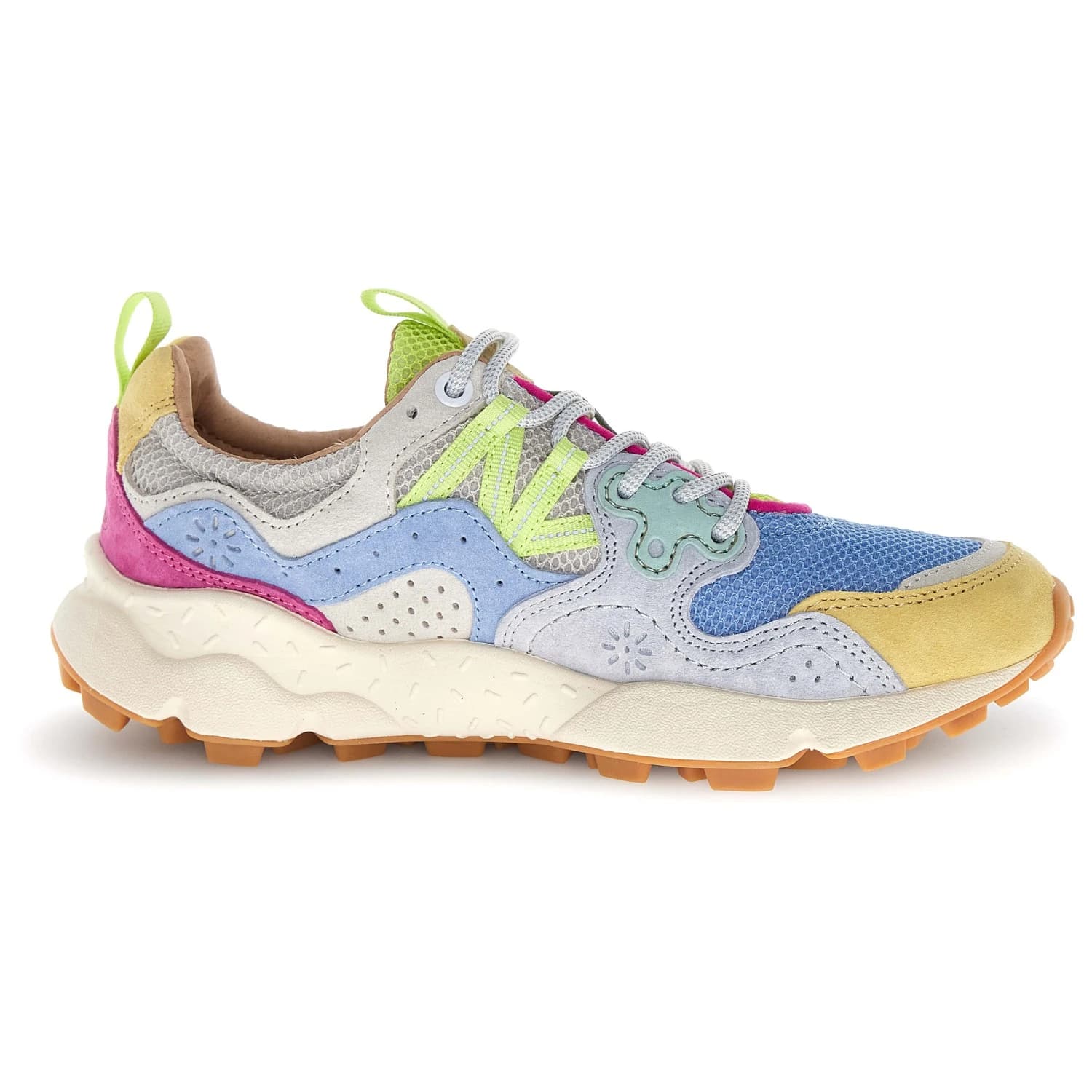 Дамски маратонки Flower Mountain Women's Yamano 3 Sneakers - Yellow / White / Azure