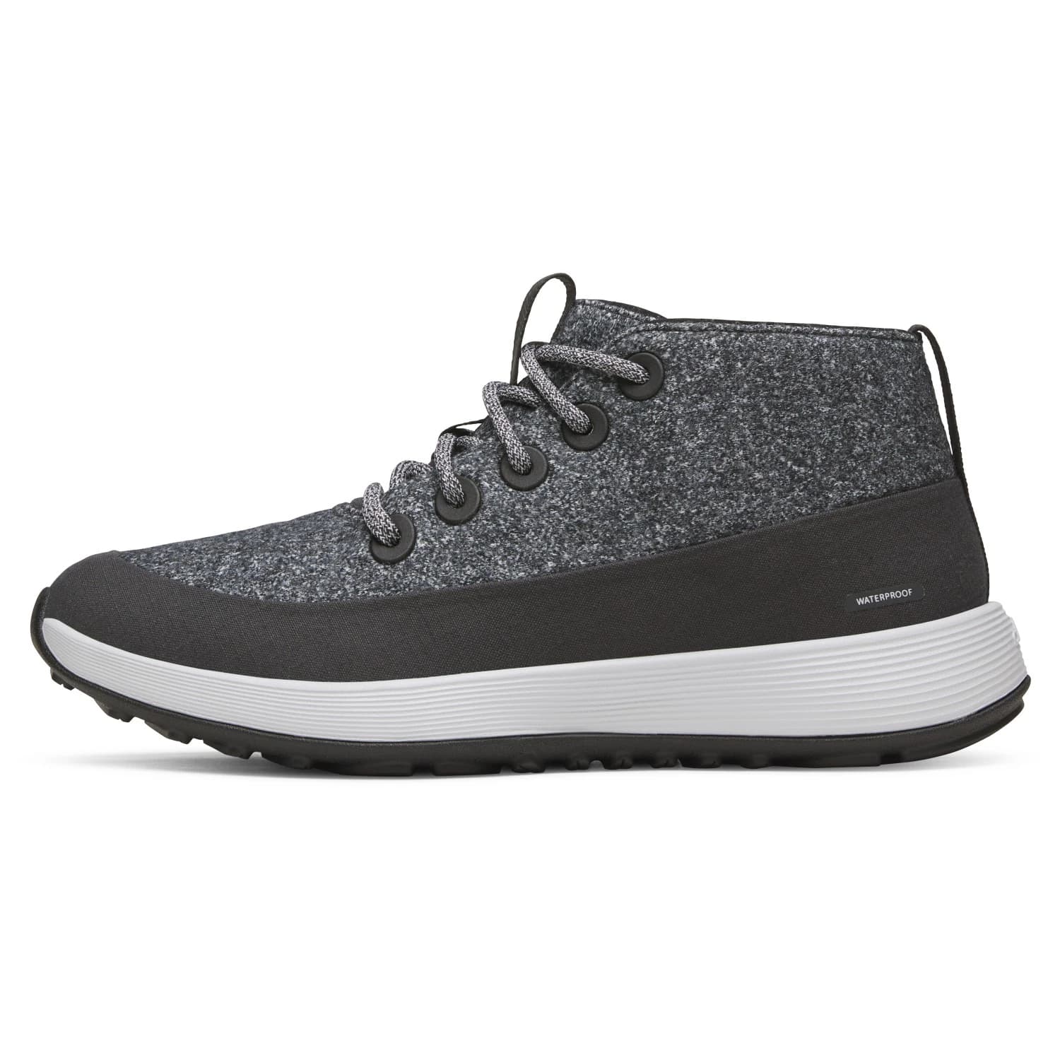 Дамски маратонки Allbirds Women's Wool Runner NZ Mid Waterproof Sneakers - Dark Grey / Light Grey