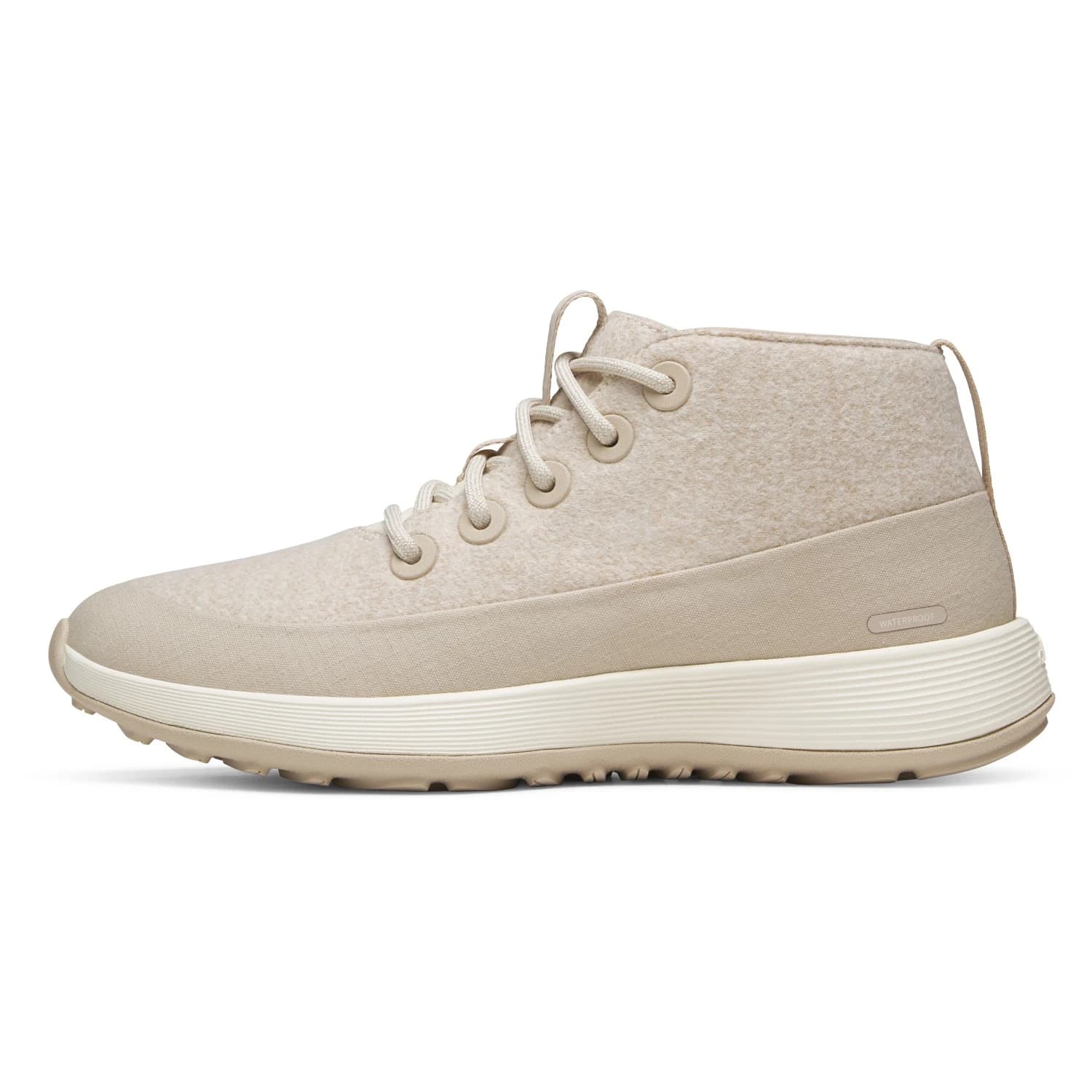 Дамски маратонки allbirds Women's Wool Runner NZ Mid Waterproof Sneakers - Stony Cream / Rugged Beige