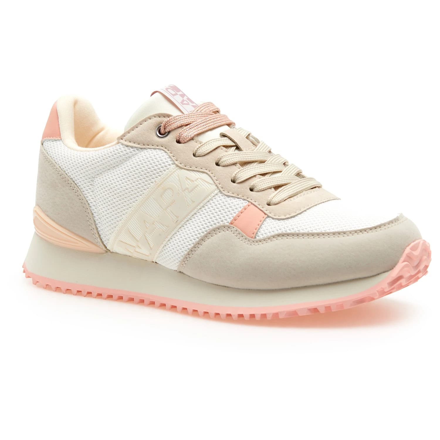 Дамски маратонки Napapijri Women's Sneaker Astra Sneakers - White / Pink