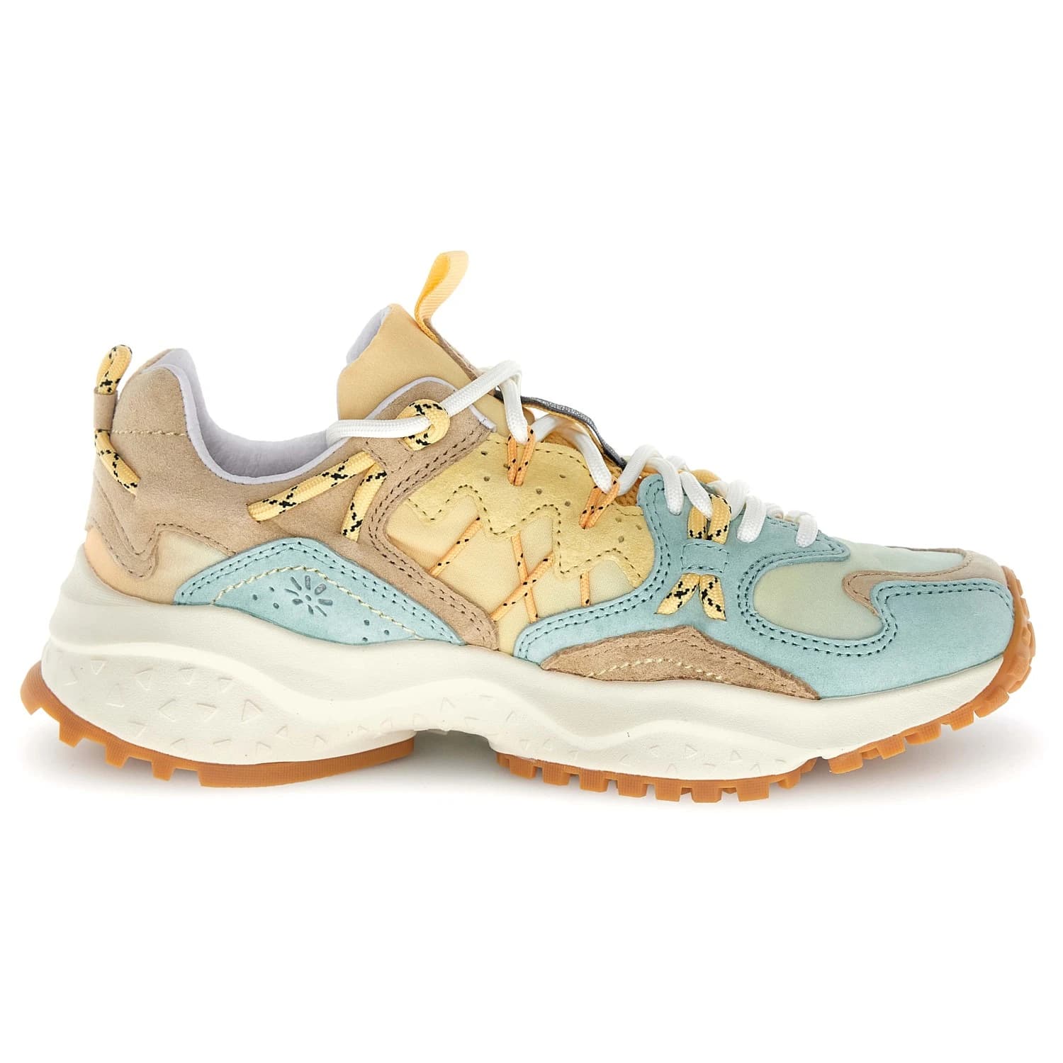 Дамски маратонки Flower Mountain Women's Yamabushi Sneakers - Mentos / Sand / Pale Yellow