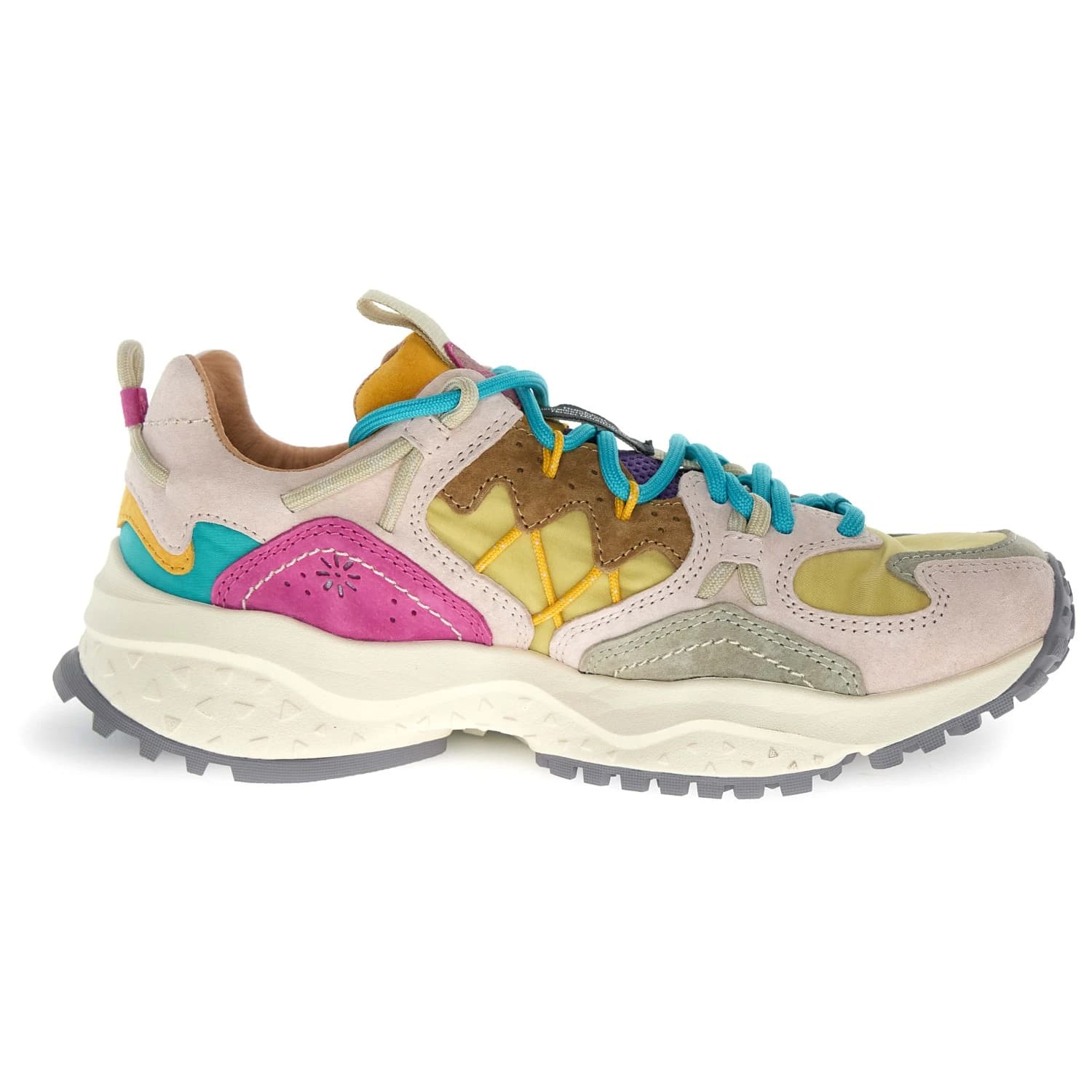 Дамски маратонки Flower Mountain Women's Yamabushi Sneakers - Cipria / Yellow / Taupe