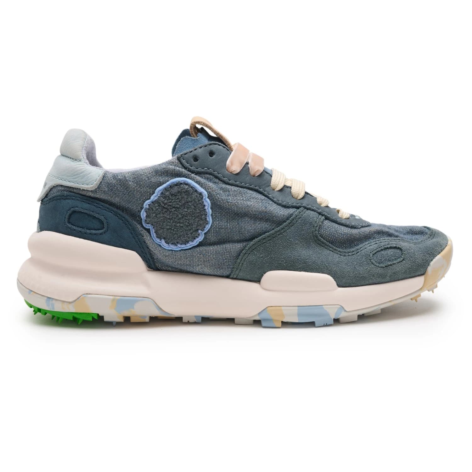 Дамски маратонки Satorisan Women's Chacrona Linen Sneakers - Shadowy Scales