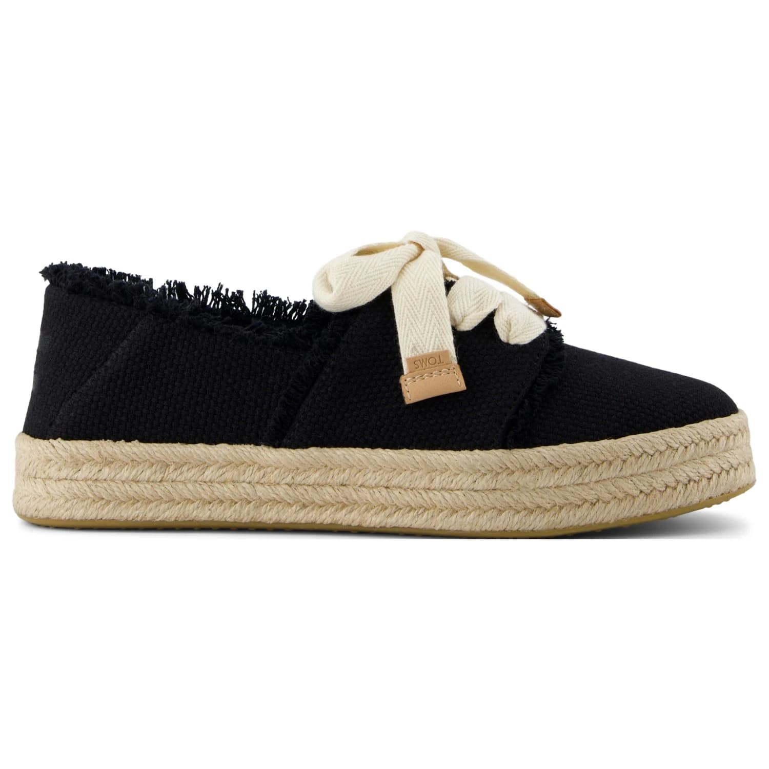 Дамски маратонки TOMS Women's Carolina Lace Up Sneakers - Black