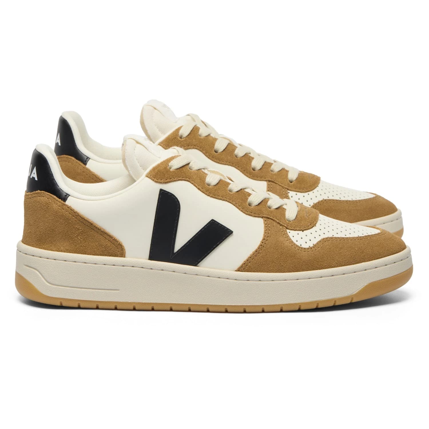 Дамски маратонки Veja Women's V-10 Prime Sneakers - Pure Blacktent