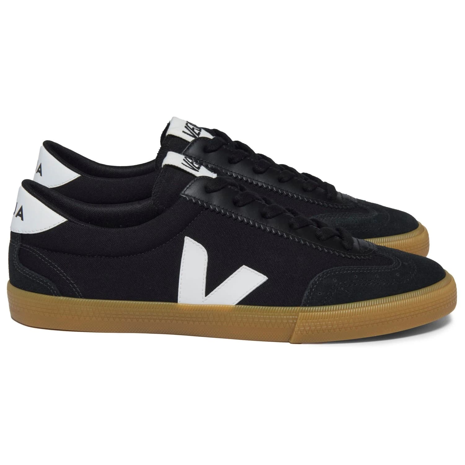 Дамски маратонки Veja Women's Volley Sneakers - Black / White / Natural