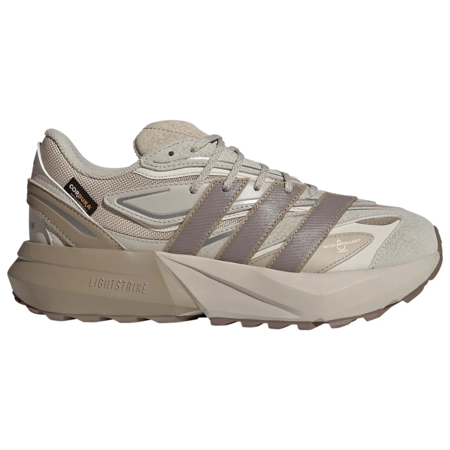 Дамски маратонки adidas Women's Lightblaze ATR Sneakers - Wonder Beige / Trace Brown / Iron Met.