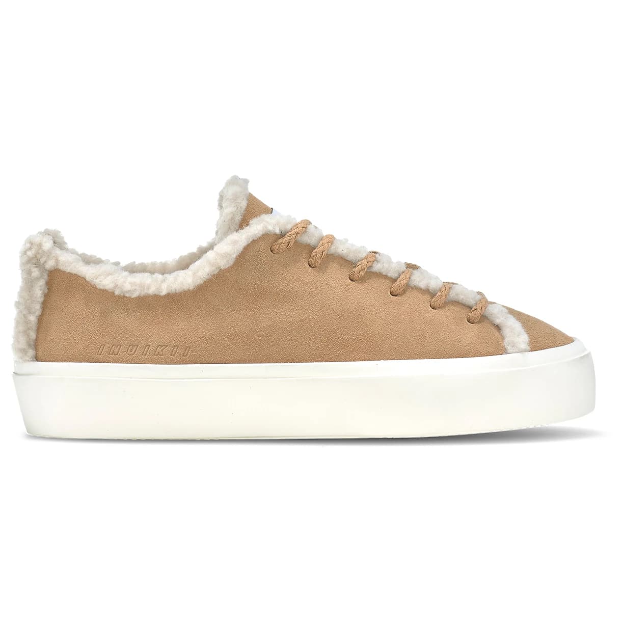 Дамски маратонки Inuikii Women's Shearling Low Sneakers - Beige