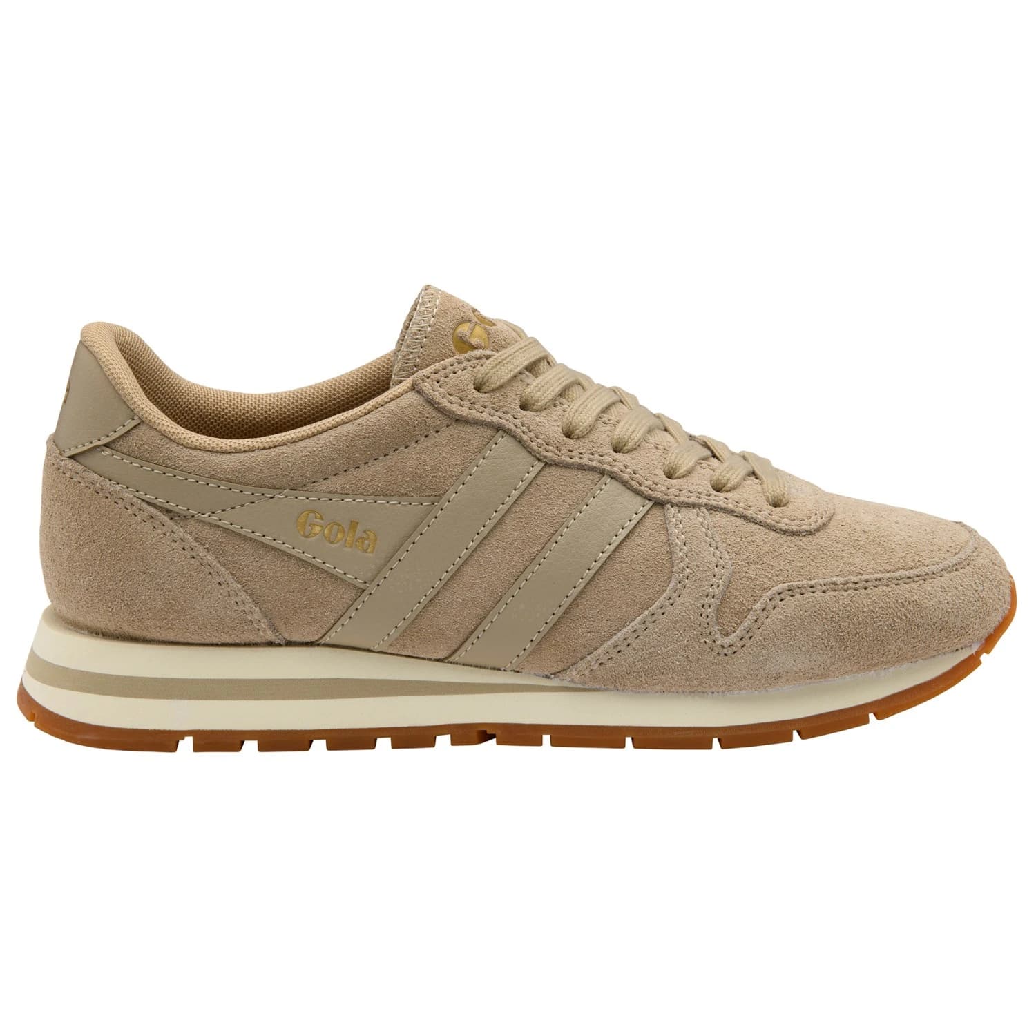 Дамски маратонки Gola Women's Daytona Suede Sneakers - Bone