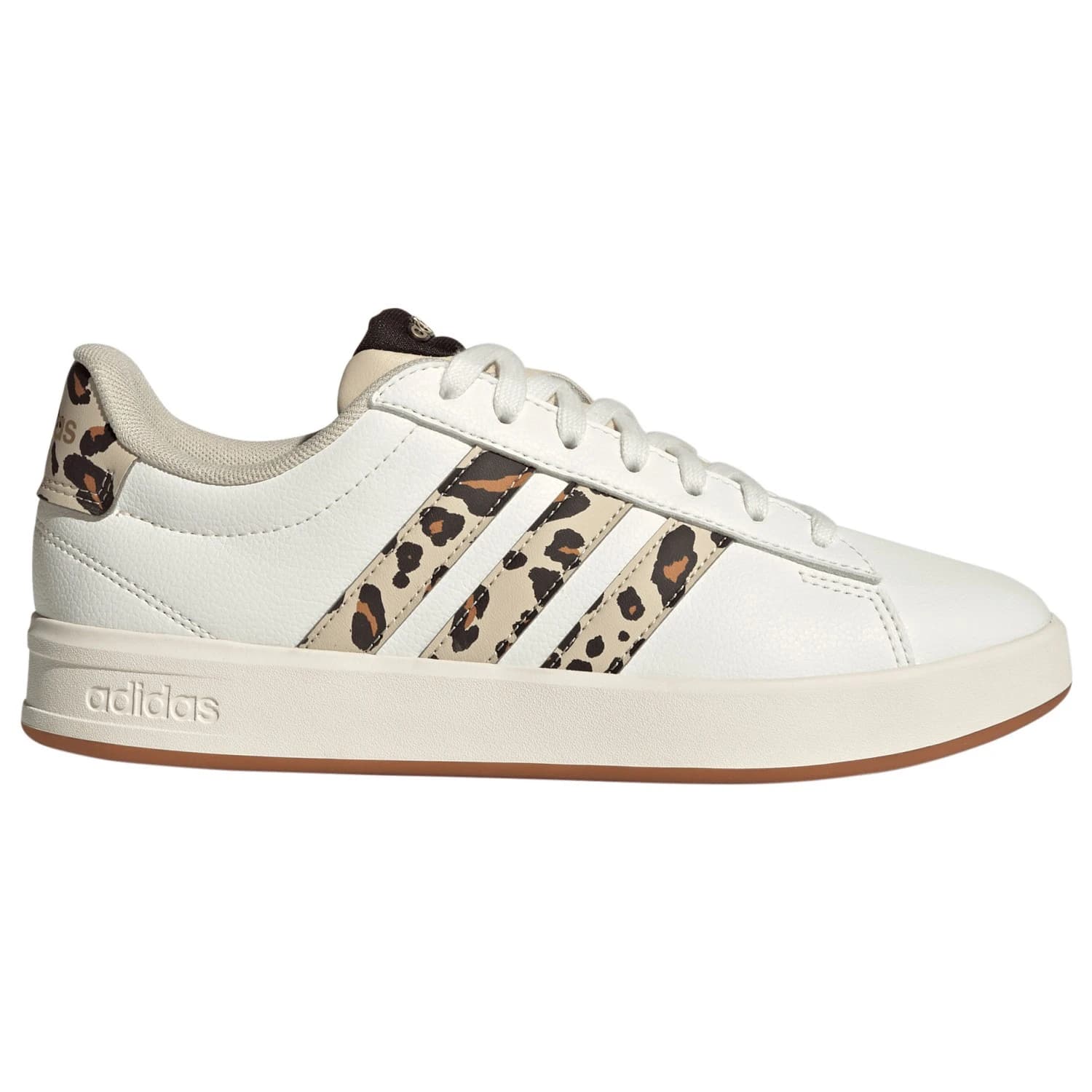 Дамски маратонки adidas Women's Grand Court 3.0 Sneakers - Crystal Linen / Aurora Coffee / Matte Gold