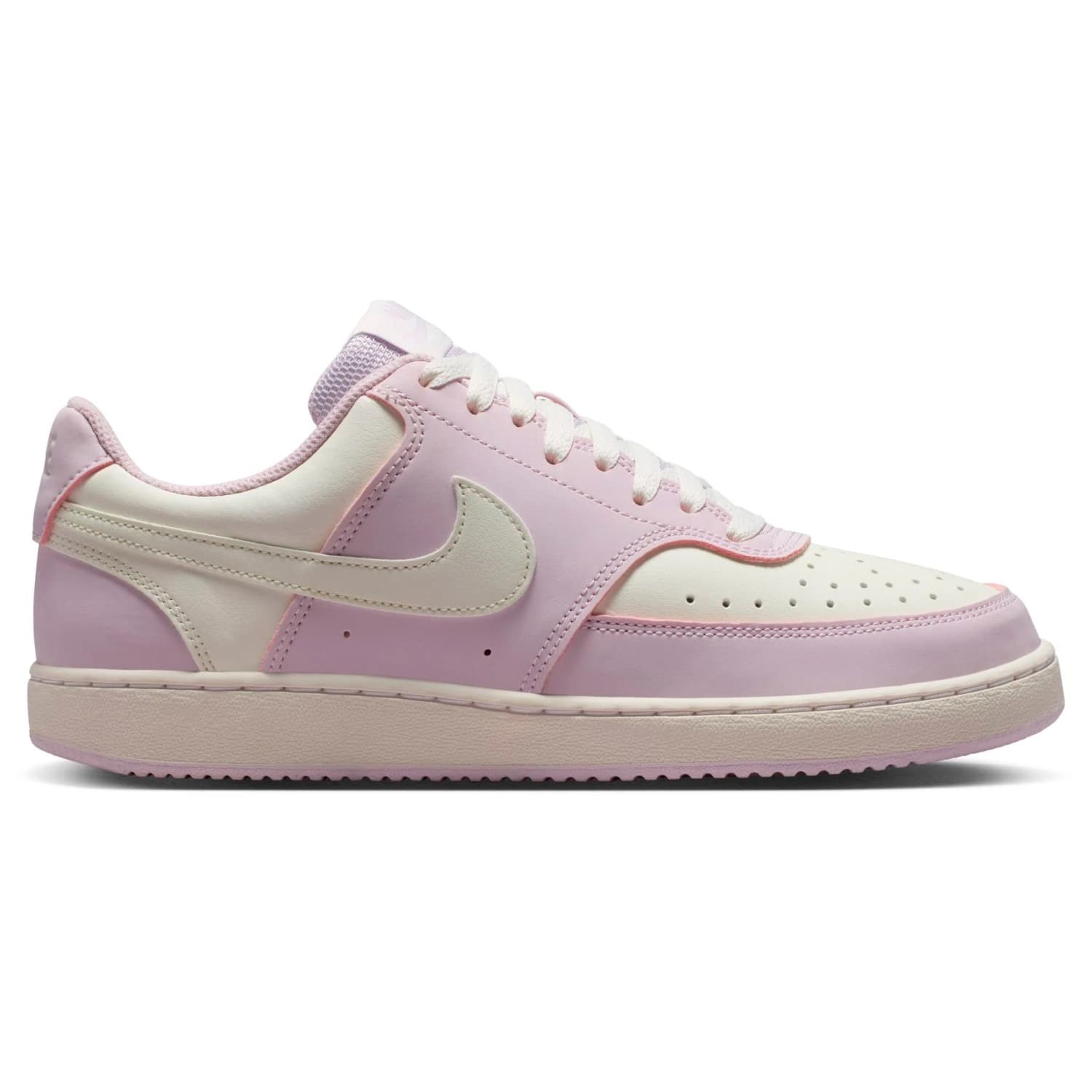 Дамски маратонки Nike Women's Court Vision Lo P Nubuck Sneakers - Bleached Lilac / Sail