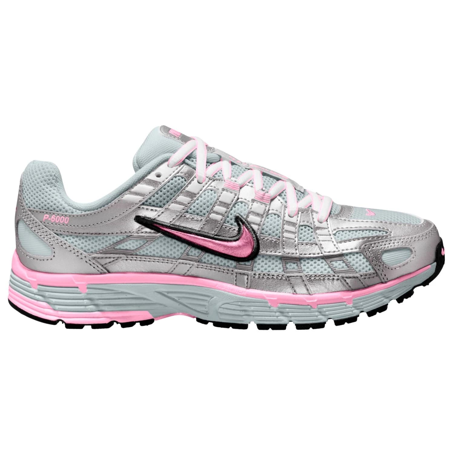 Маратонки Nike Women's P-6000 Sneakers - Pure Platinum / Pink Rise / Metallic Silver