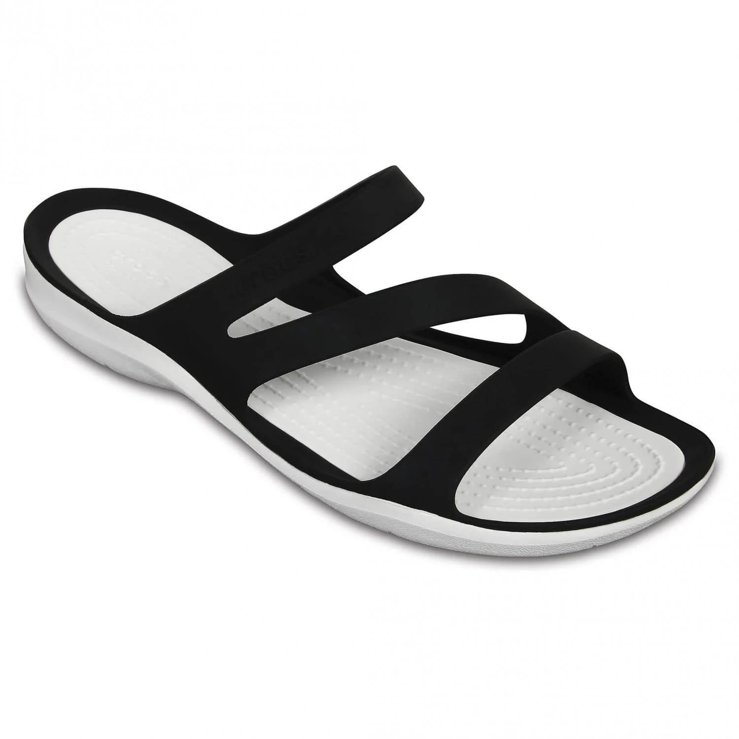 Дамски сандали Crocs Women's Swiftwater Sandal - Black / White
