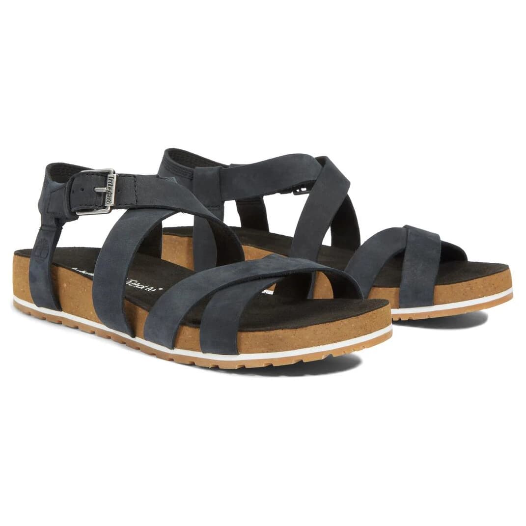 Дамски сандали Timberland Women's Malibu Waves Ankle Strap Sandal - Jet Black