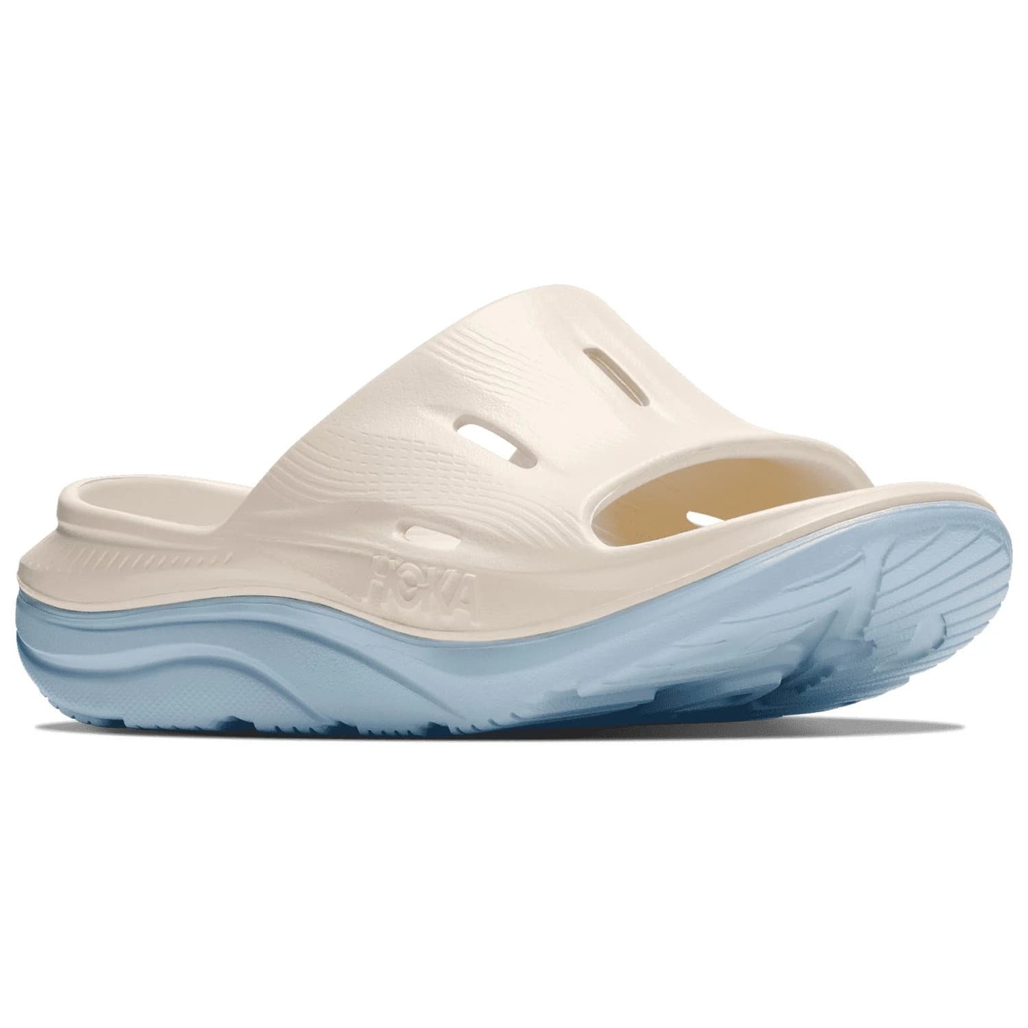 Сандали HOKA Ora Recovery Slide 3 Sandals - Alabaster / Ambient Blue