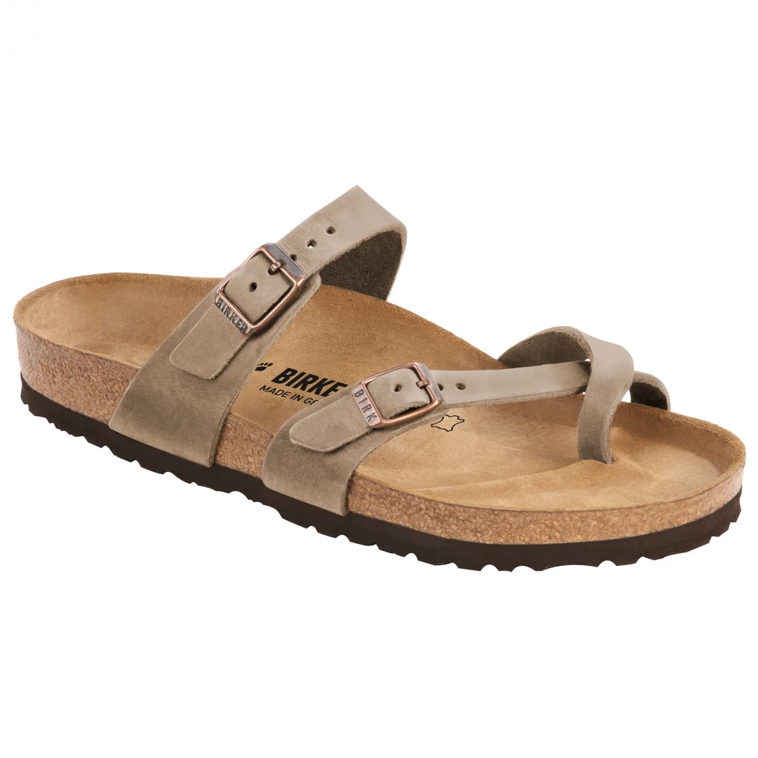 Дамски сандали Birkenstock Women's Mayari FL Sandals - Tabacco Brown