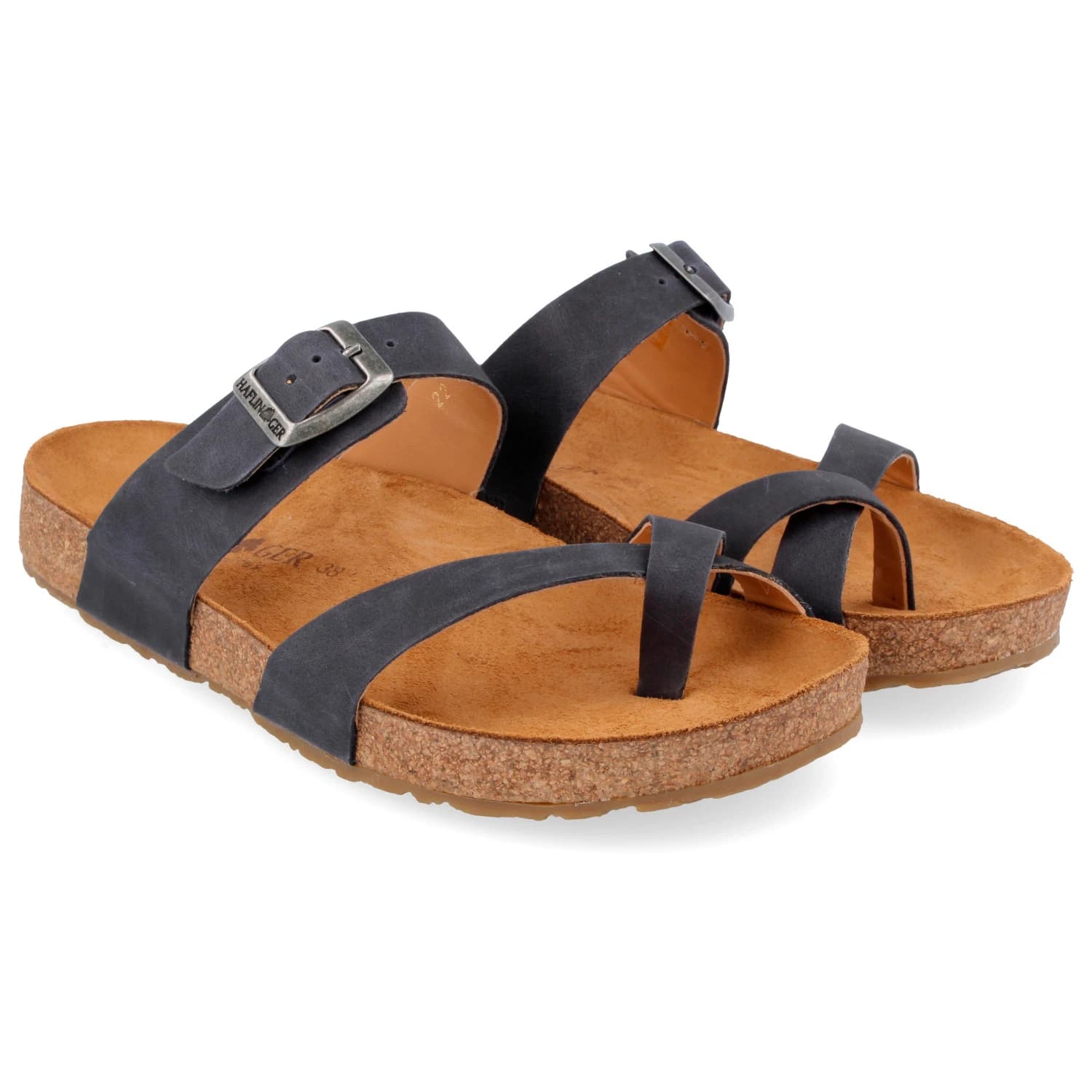 Дамски сандали Haflinger Women's Juno Sandals - Navy Country