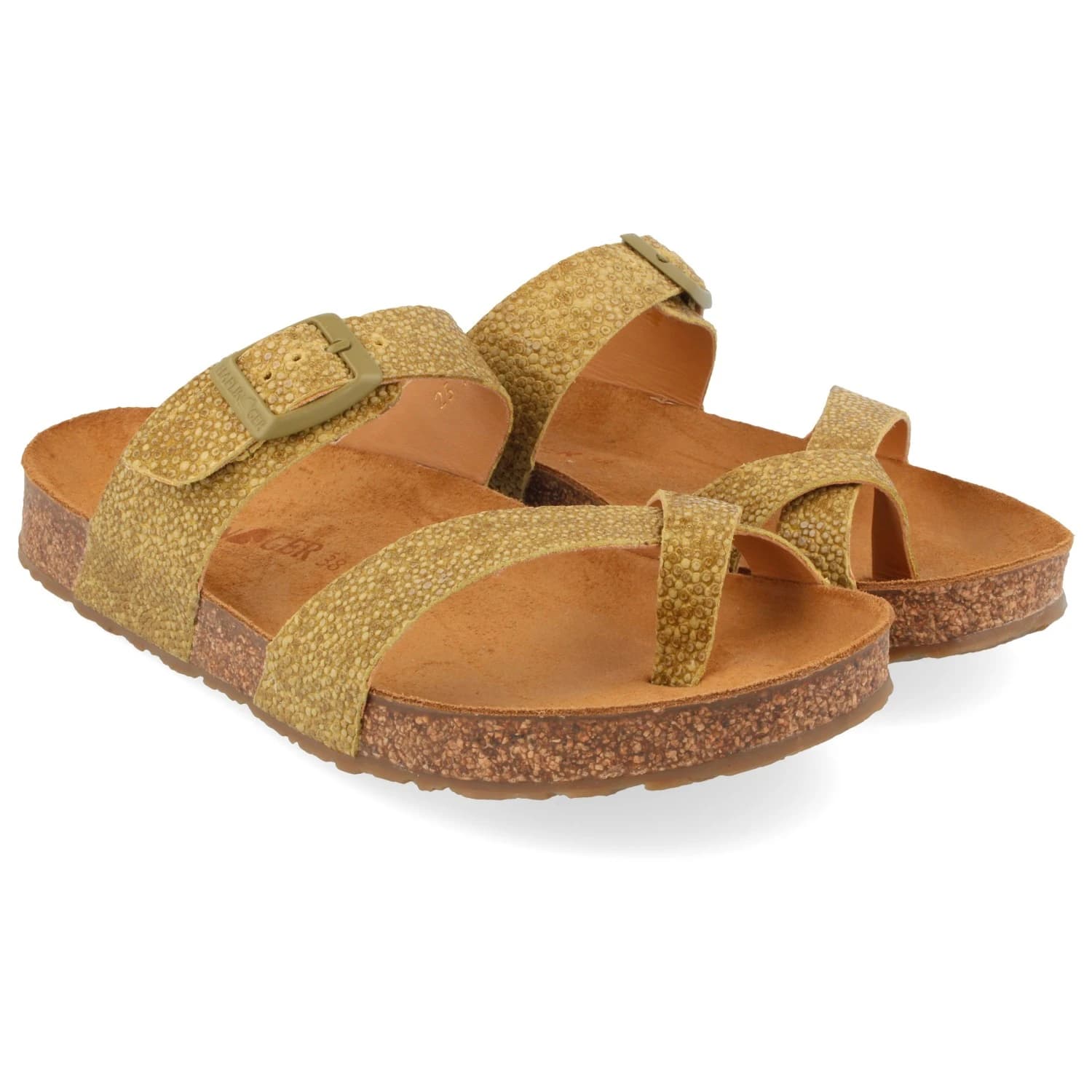 Дамски сандали Haflinger Women's Juno Sandals - Avocado Raie