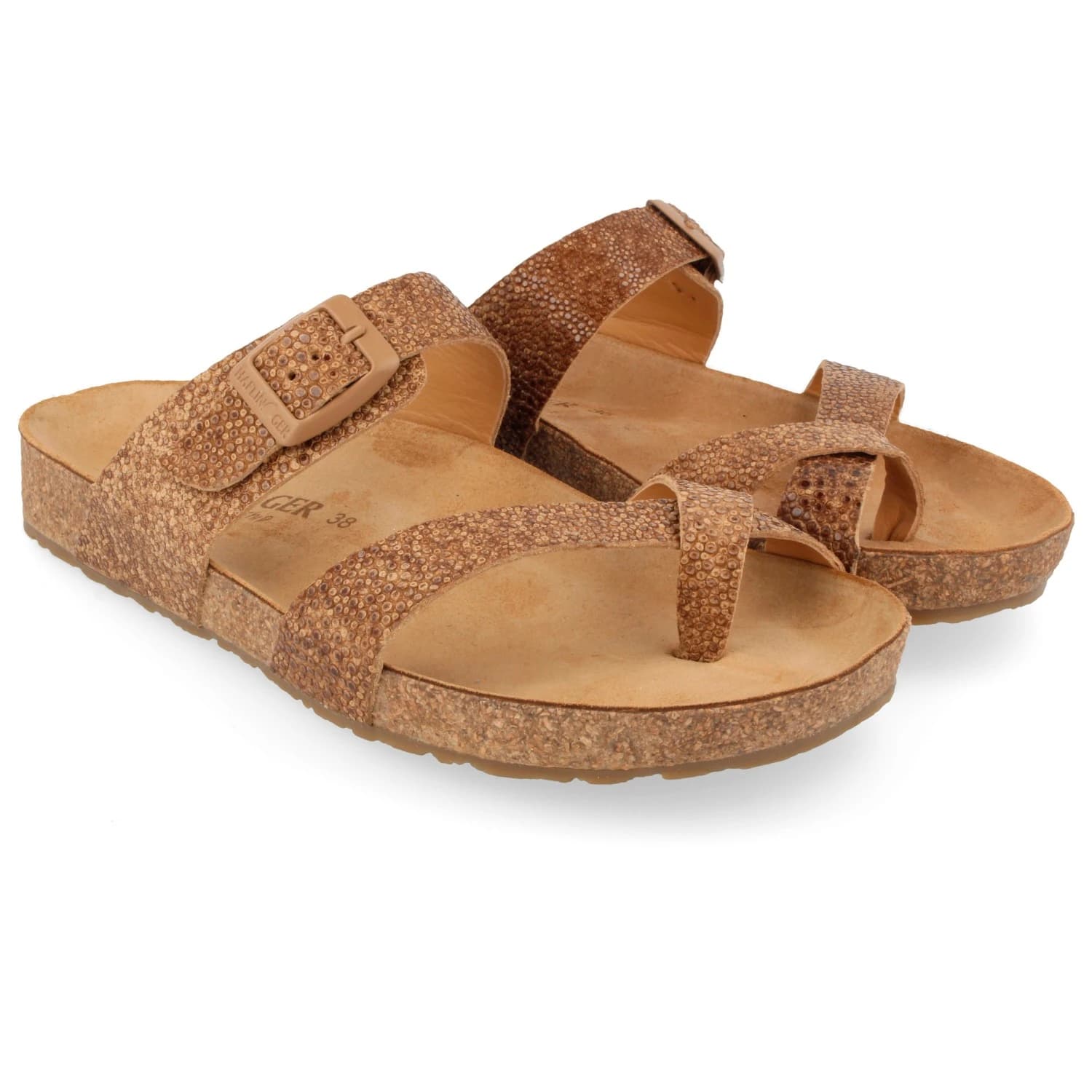 Дамски сандали Haflinger Women's Juno Sandals - Braun Raie