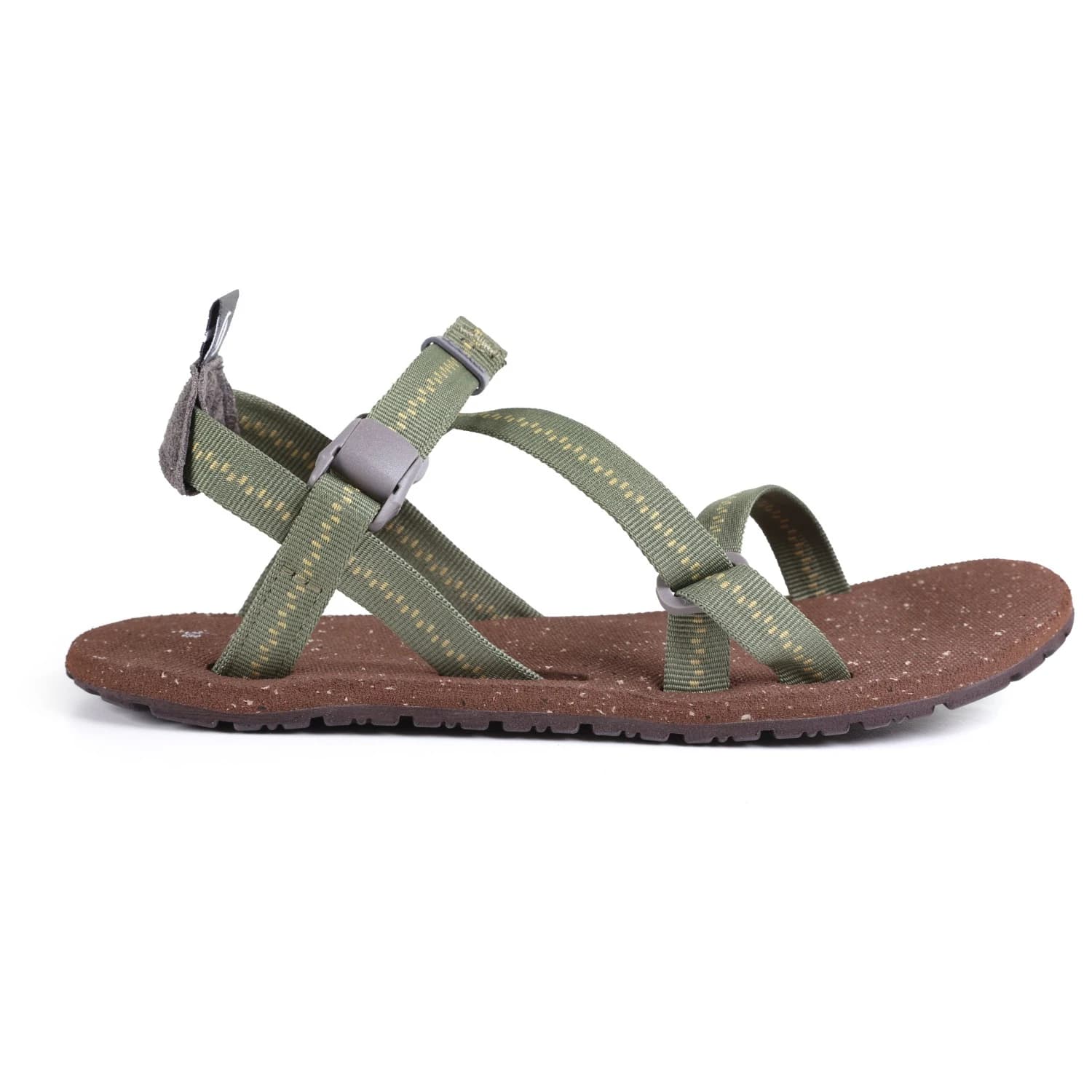 Дамски сандали Source Women's Solo Slim Sandals - Bronze Green / Footbed Brown