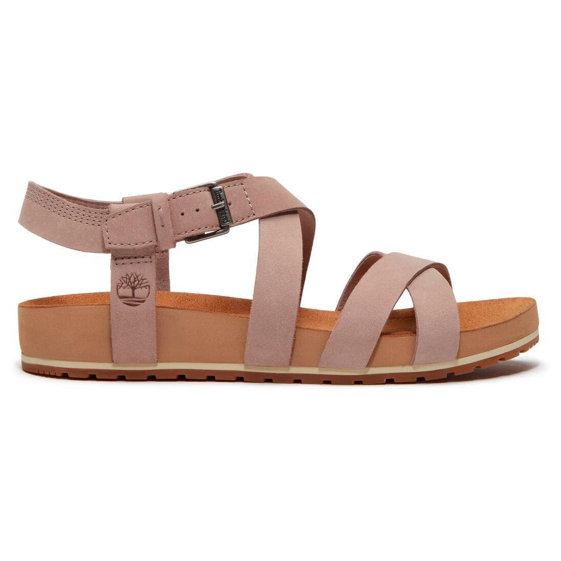 Дамски сандали Timberland Women's Malibu Waves Backstrap Sandal - Light Purple Nubuck