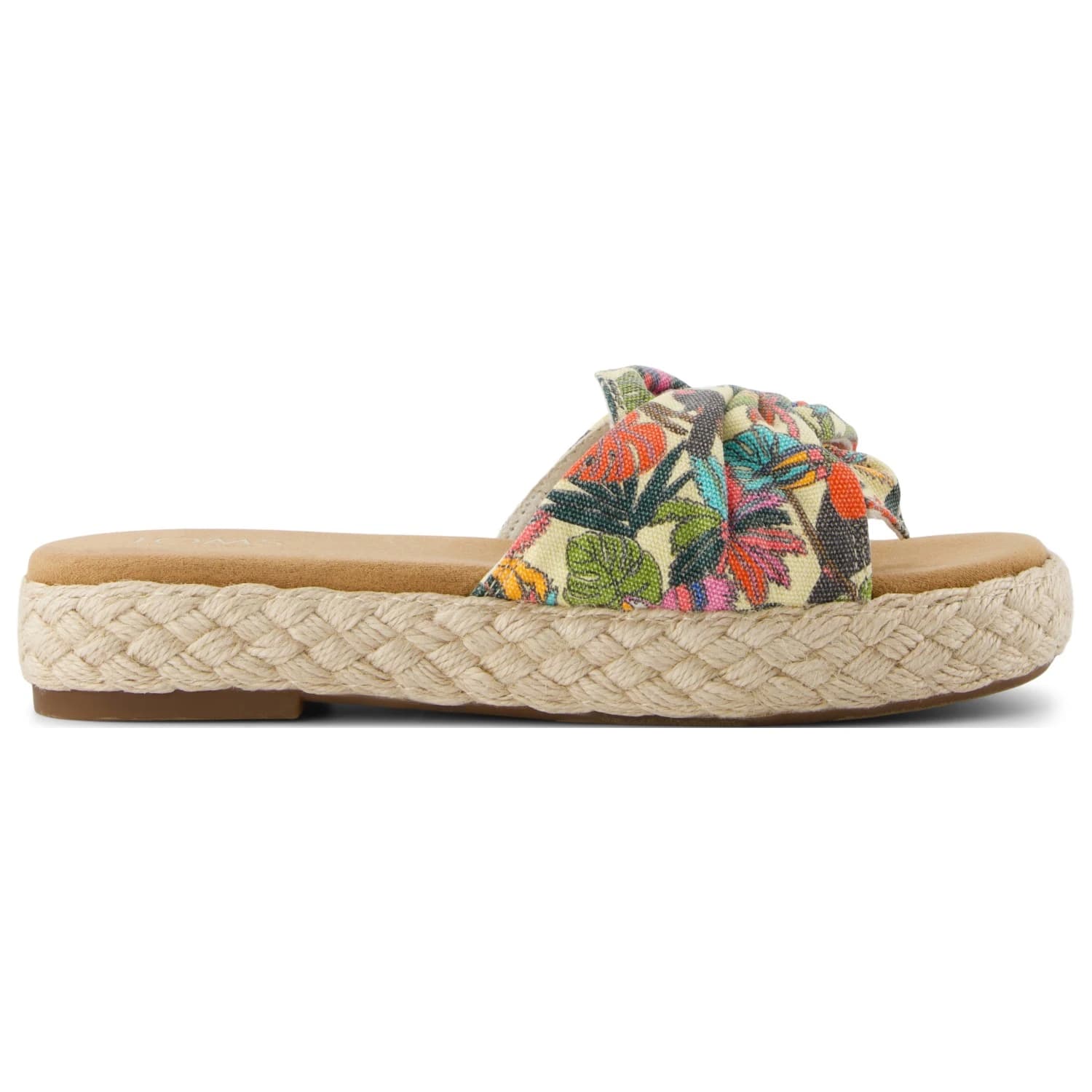 Дамски сандали TOMS Women's Abby Slide Sandals - Natural
