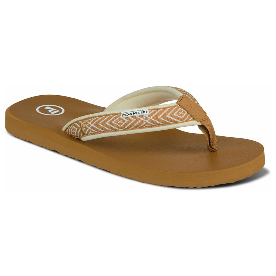 Дамски сандали Foamlife Women's Yogi Sandals - Latte Brown