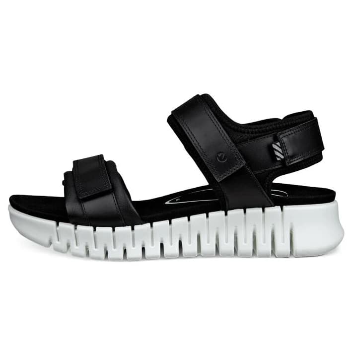 Дамски сандали Ecco Women's Gruuv Sol Sandals - Black