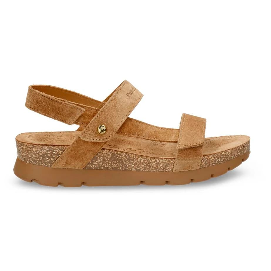 Дамски сандали Panama Jack Women's Selma Velour Sandals - Velour Cuero / Bark