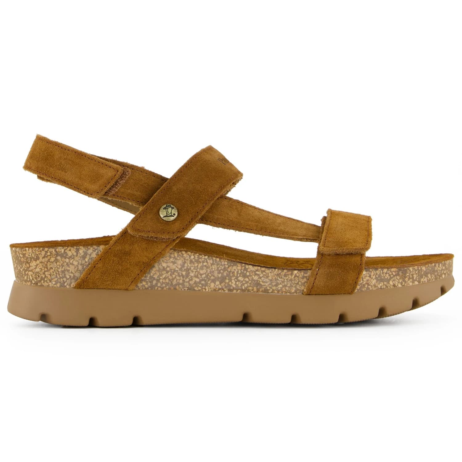 Дамски сандали Panama Jack Women's Selma Velour Sandals - Velour Cuero / Bark II