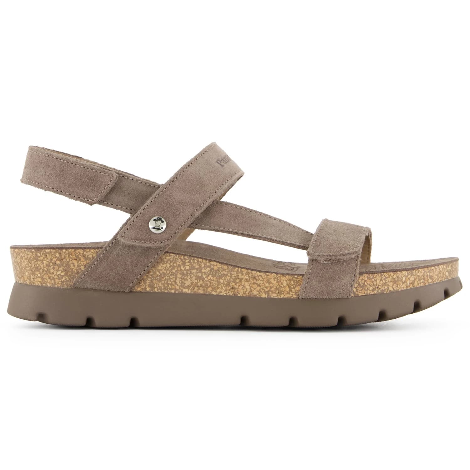 Дамски сандали Panama Jack Women's Selma Velour Sandals - Velour Piedra / Stone
