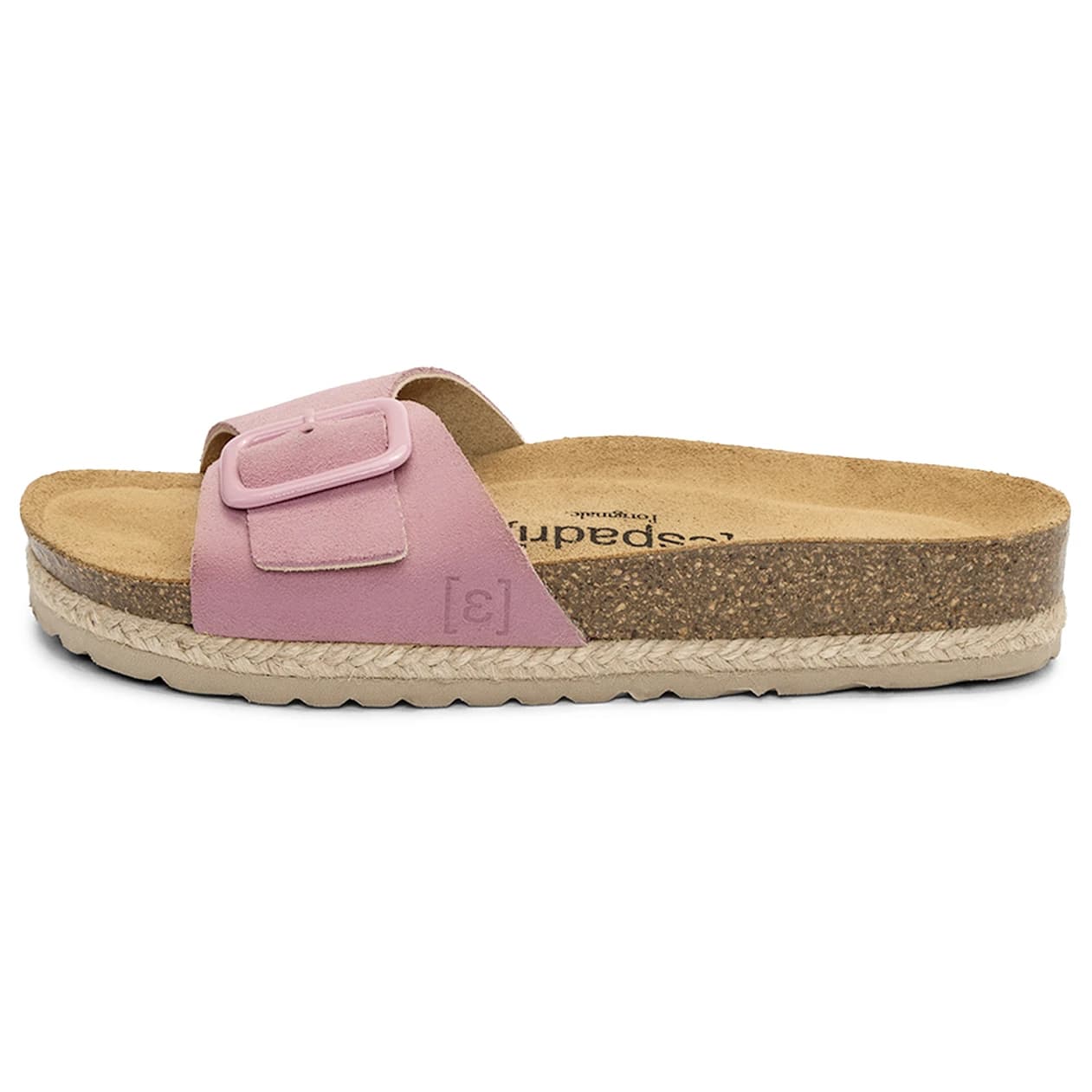 Дамски сандали Espadrij Women's Copine Mono Velour Sandals - Pink