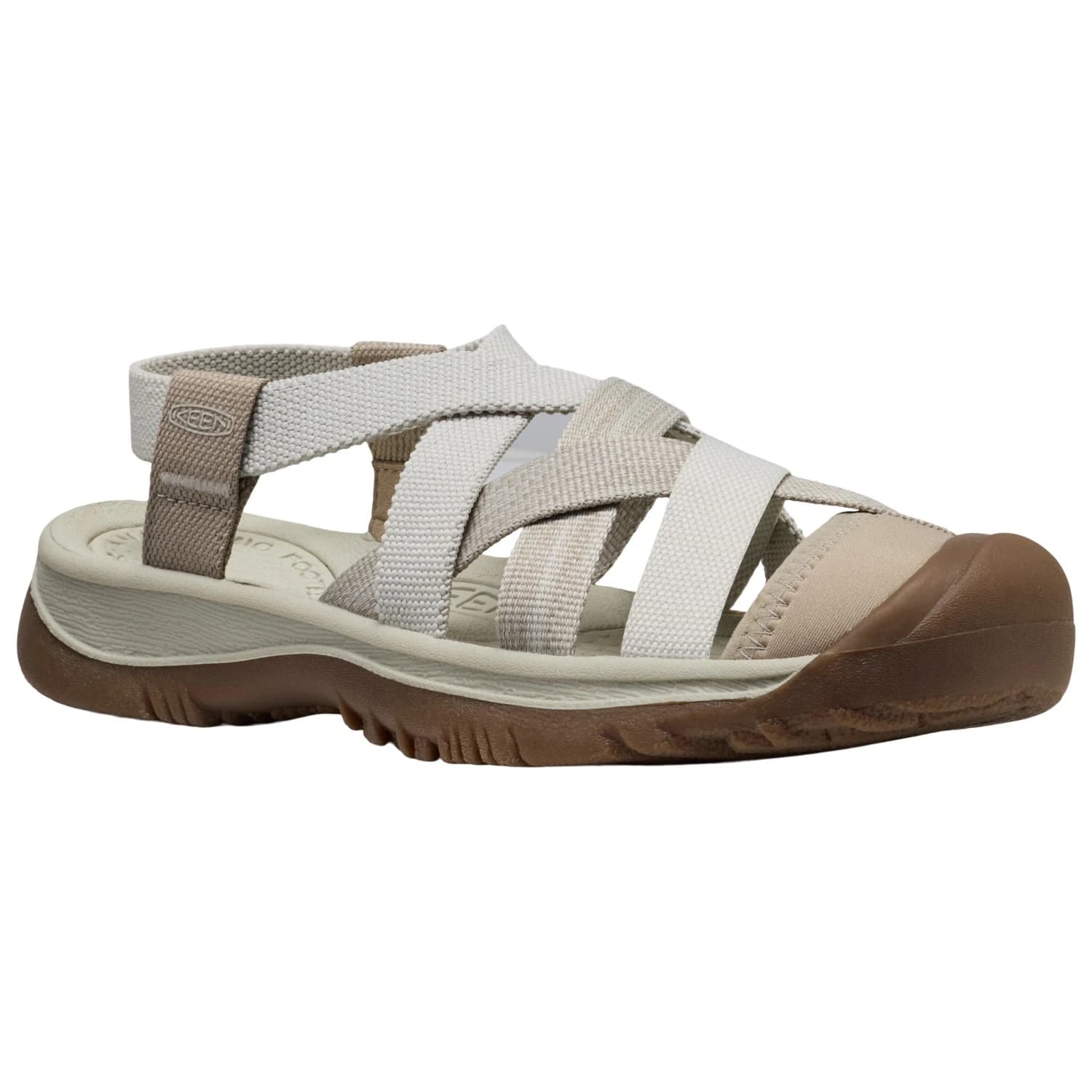 Дамски сандали Keen Women's Whisper Lattice Sandals - Plaza Taupe / Silver Birch