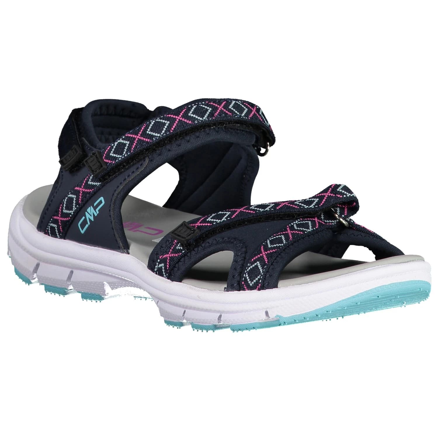 Дамски сандали Cmp Women's Almaak Sandals - Antracite / Acqua