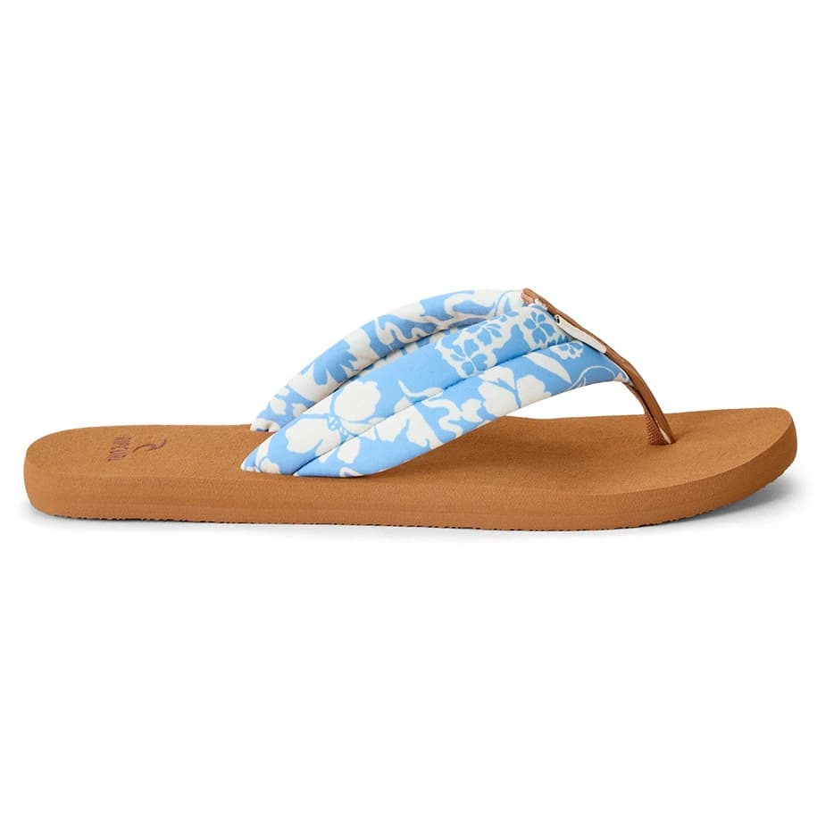 Дамски сандали Rip Curl Women's Freedom Plush Bloom Open Toe Sandals - Sky Blue
