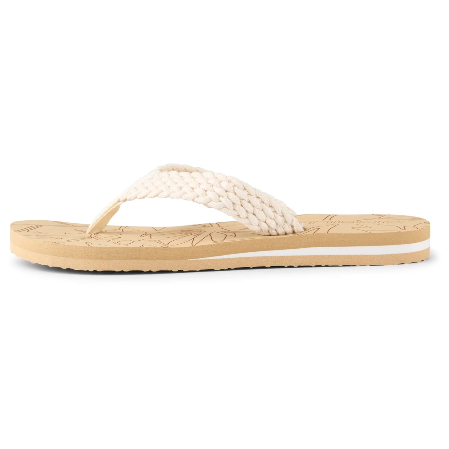 Дамски сандали O'Neill Women's Floral Sandals - Snow White