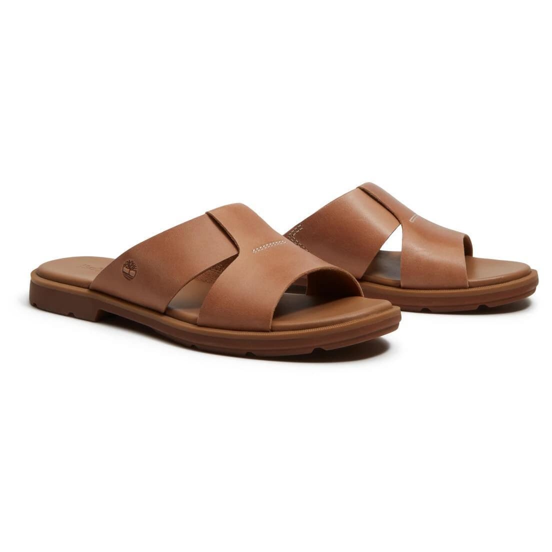 Дамски сандали Timberland Women's Calista Bay Slide Sandal - Medium Brown Full Grain