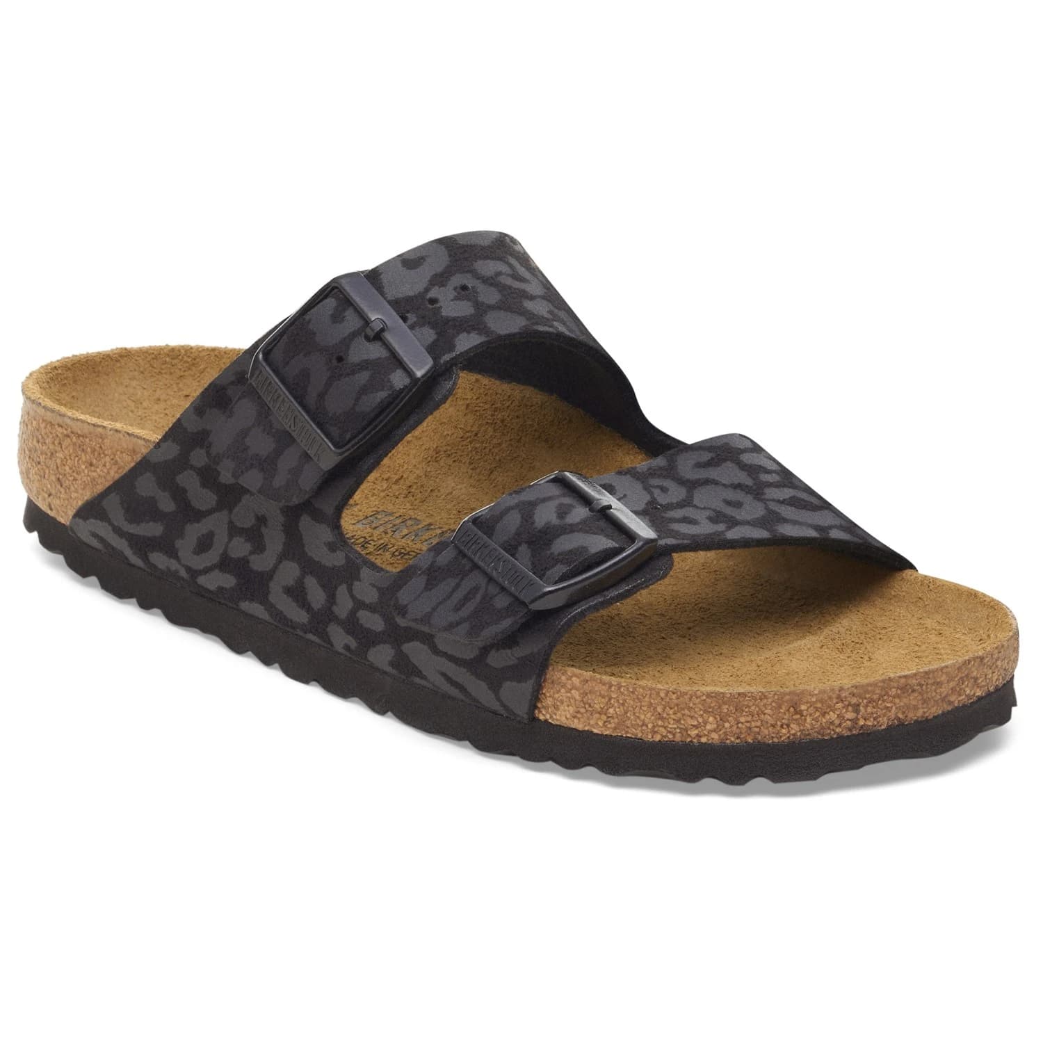 Дамски сандали Birkenstock Women's Arizona Synthetic Sandals - Leo Black
