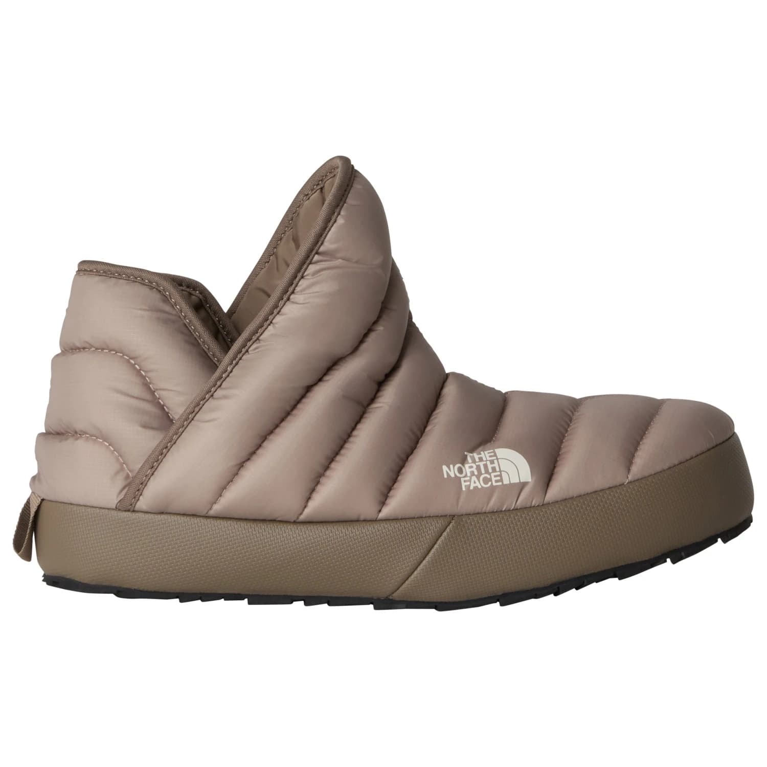 Дамски пантофи The north face Women's Thermoball Traction Bootie Slippers - Mushroom Grey / Mocha Brown