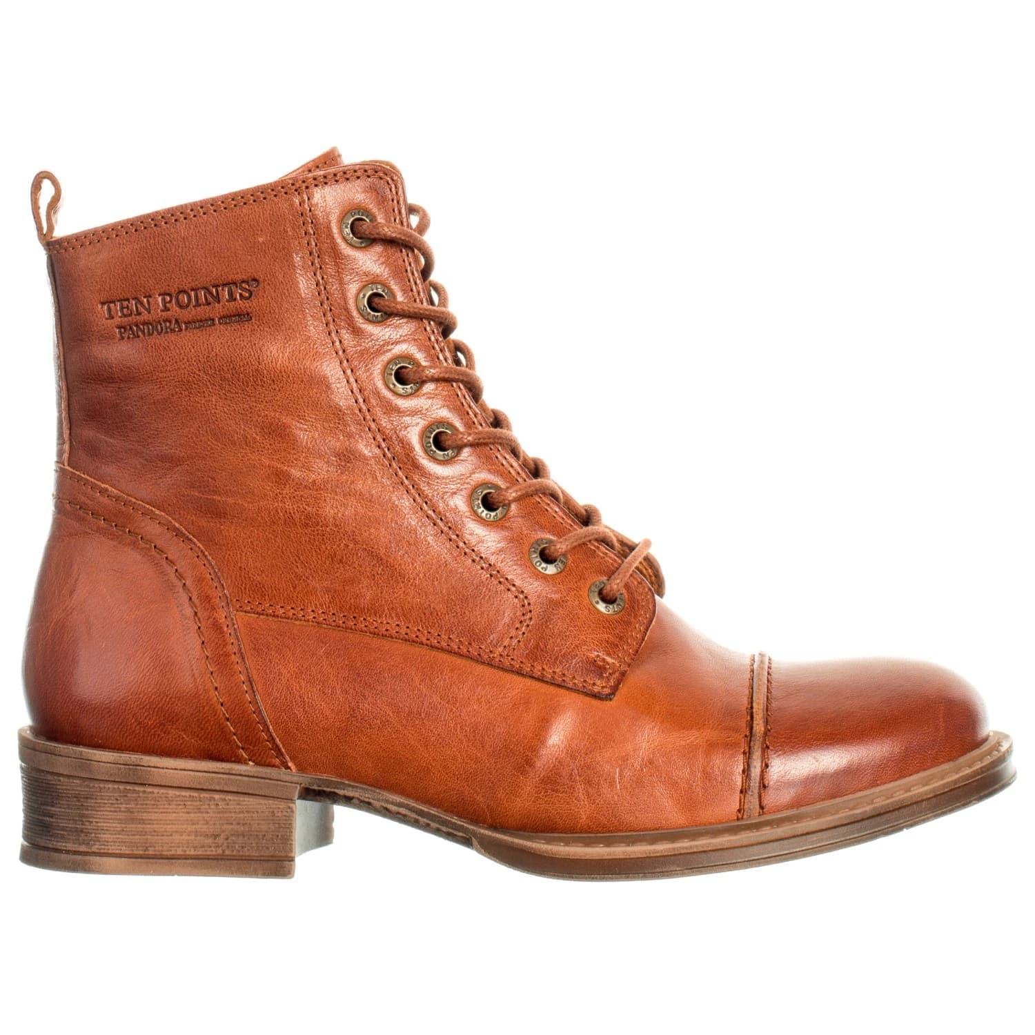 Дамски ежедневни боти Ten Points Women's Pandora Boots Casual boots - Cognac