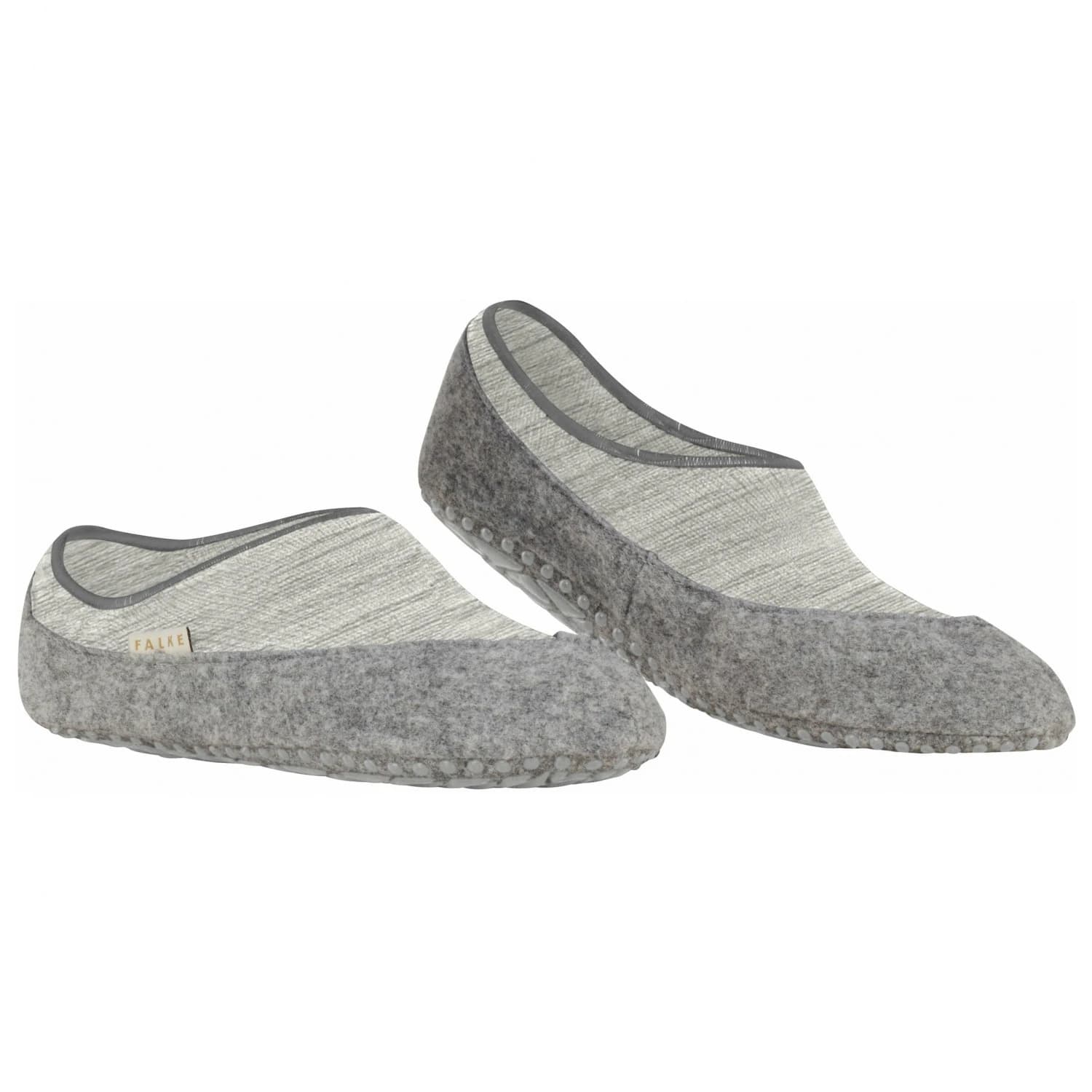 Дамски пантофи Falke Women's Cosyshoe Slippers - Light Grey Melange