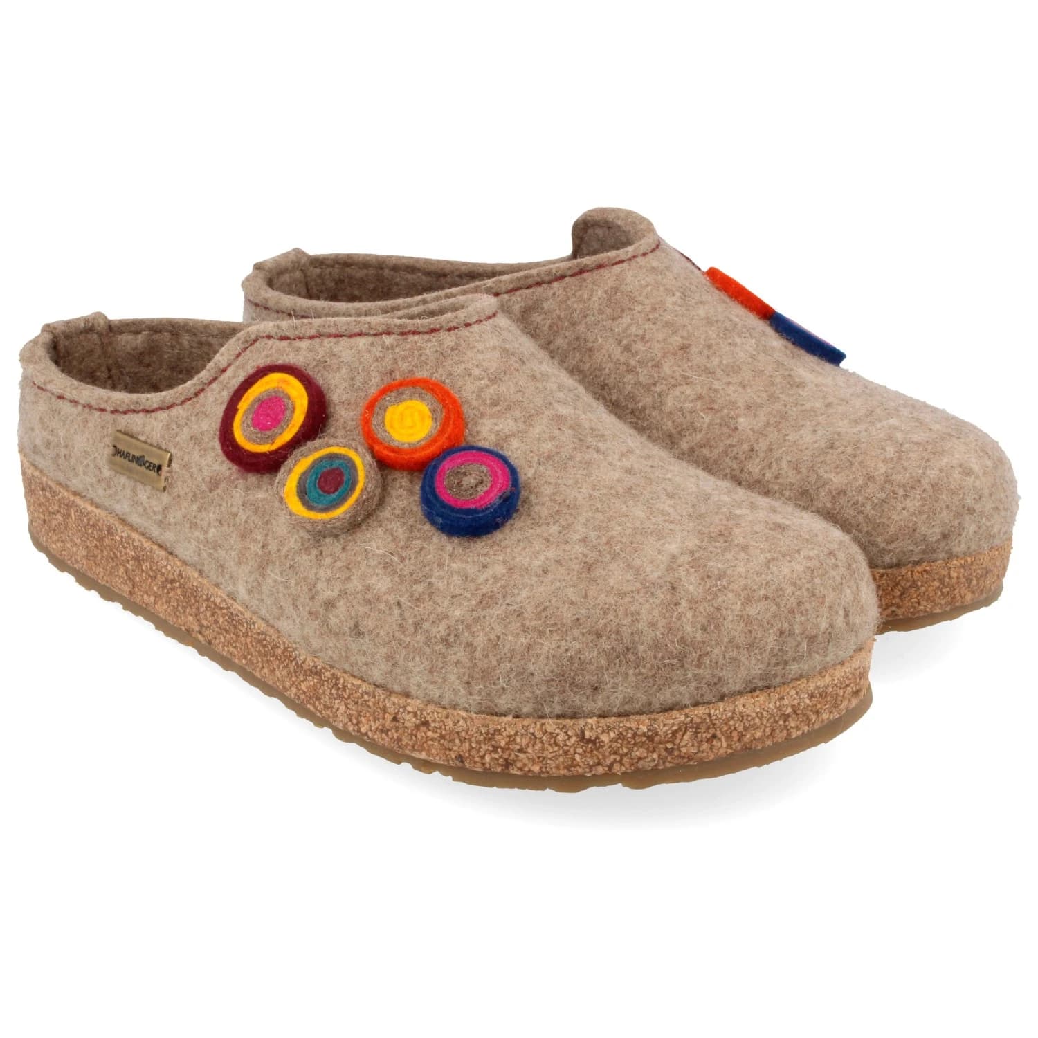 Дамски пантофи Haflinger Women's Kanon Slippers - Peat