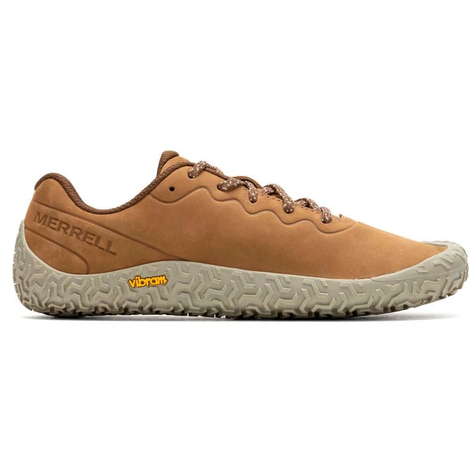Дамски обувки barefoot Merrell Women's Vapor Glove 6 Leather Barefoot shoes - Tobacco