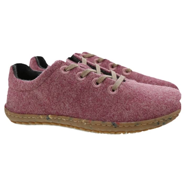 Дамски обувки barefoot Koel Women's Ines Eco Merino Barefoot shoes - Imperial Pink