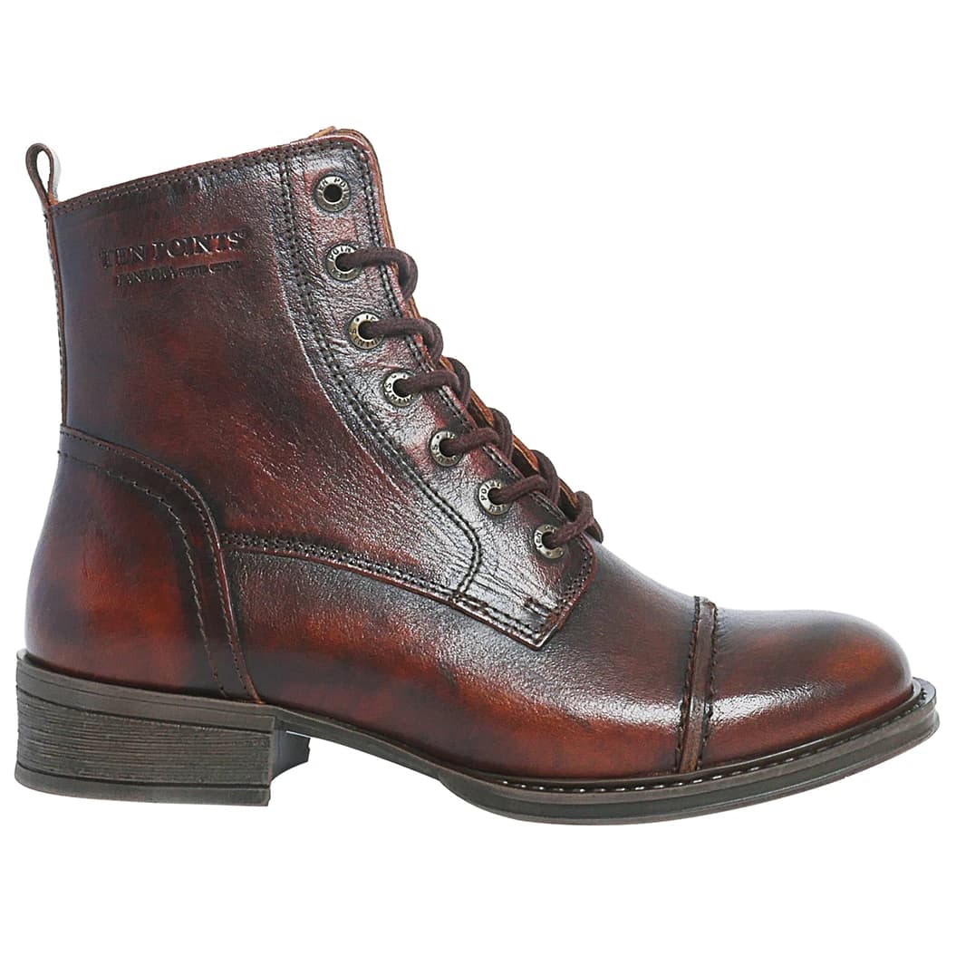 Дамски ежедневни боти Ten Points Women's Pandora Boots Tanned Leather Casual boots - Rust